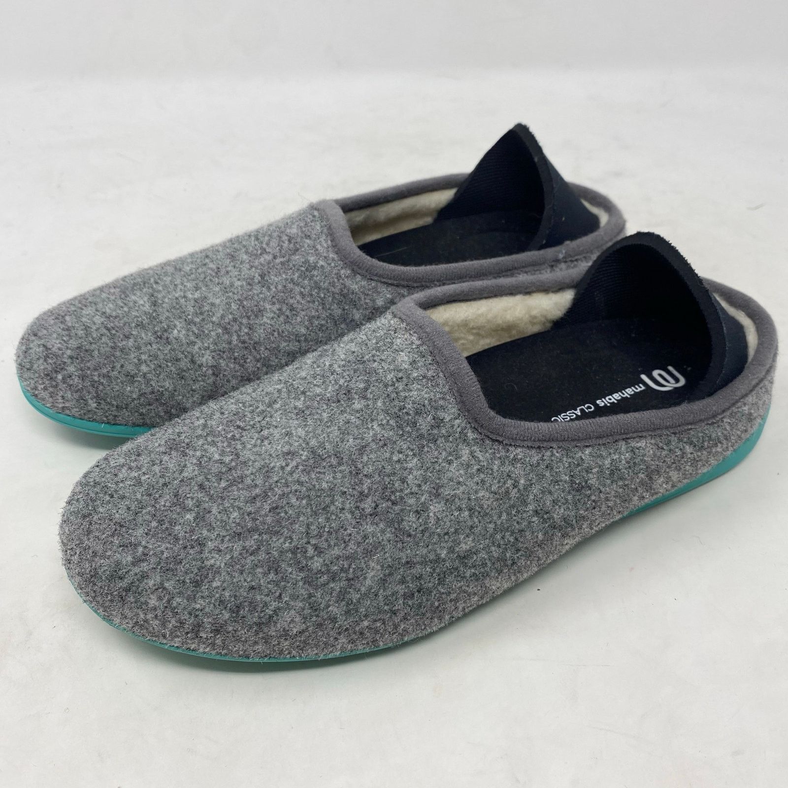 mahabis Mahabis Classic Wool Slip On Comfy Slipper Gray Size 6 Size US 6 / IT 36 - 1 Thumbnail
