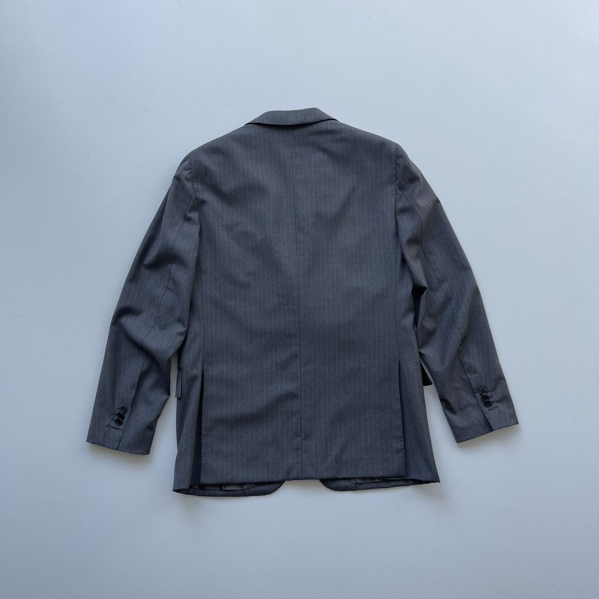 Designer × Luigi Borrelli Borrelli Napoli Royal Collection Wool Three-Button Blazer Size 50R - 3 Thumbnail