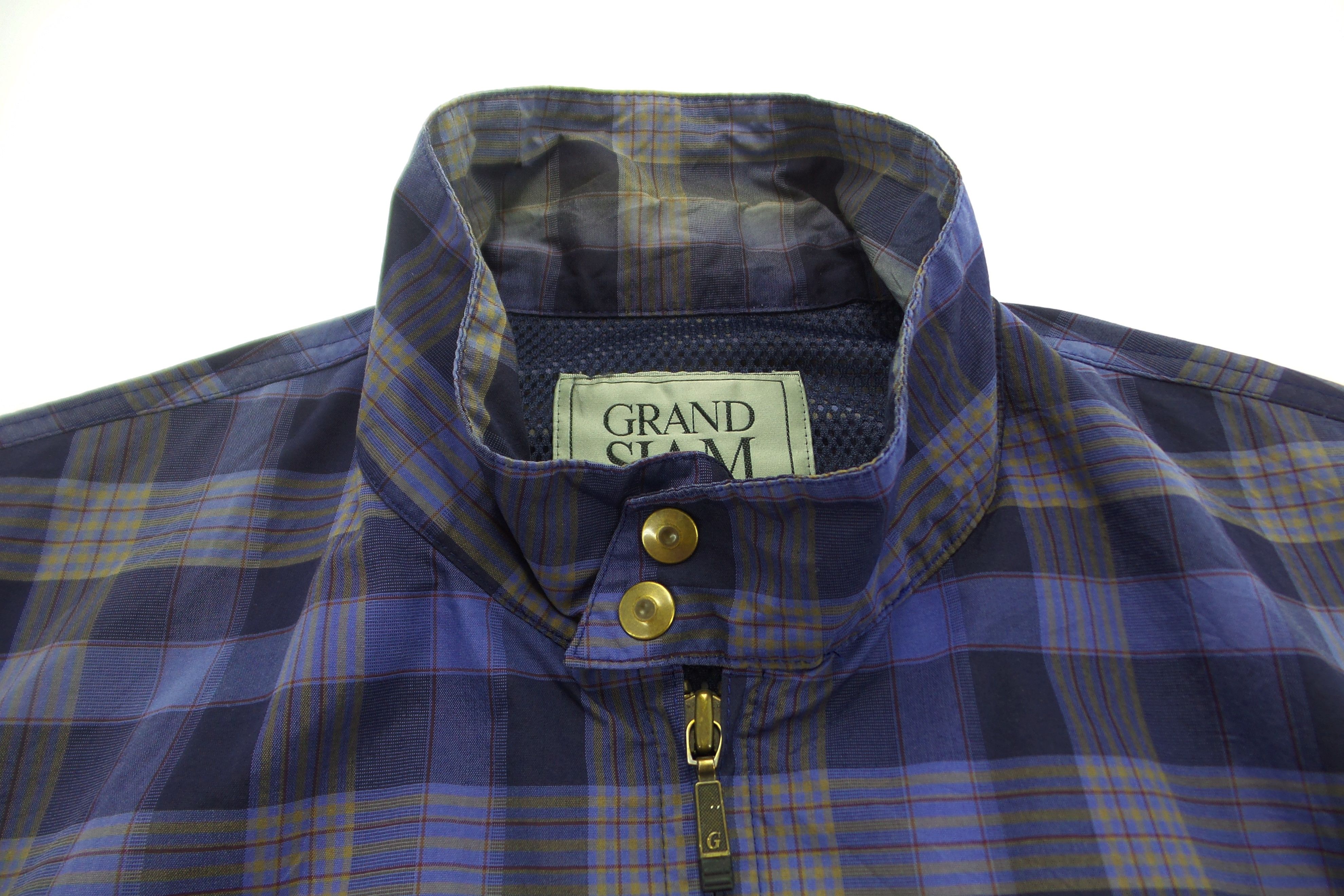 Grand Slam Grand Slam Munsingwear Checkered Design Bomber Jackets Size US M / EU 48-50 / 2 - 2 Thumbnail