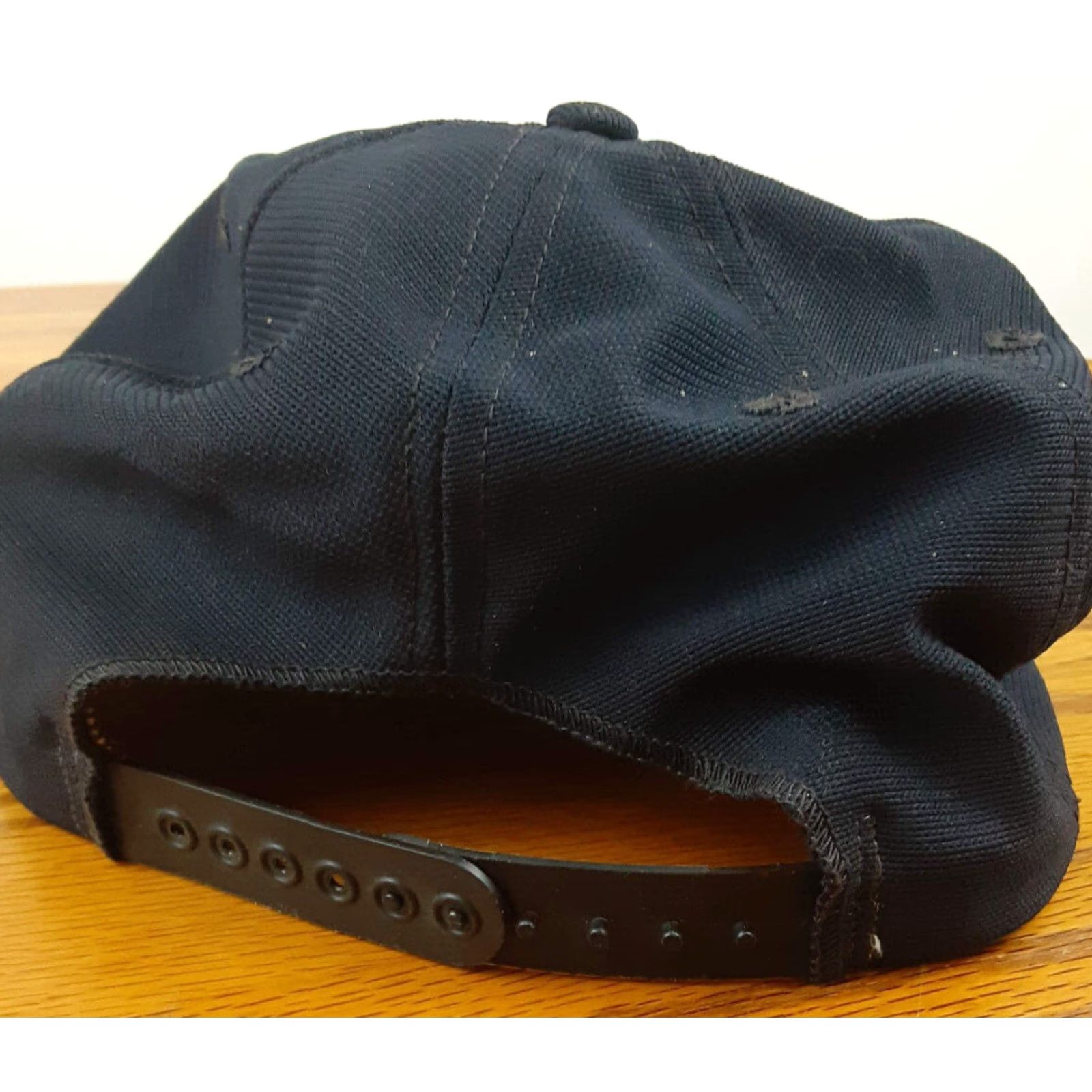 New Era VINTAGE New Era Pro Model Yachting Club Hat A-Flag USA Made Navy Snapback Mens Adjustable Cap Size ONE SIZE - 4 Thumbnail