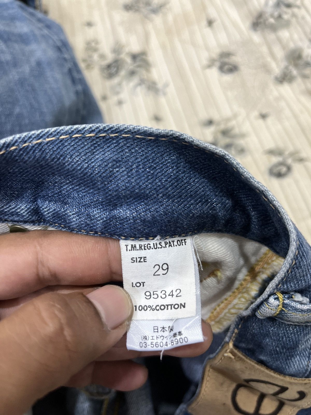 Lee 🔥🔥🔥ARCHIVE LEE SELVEDGE DENIM Size US 30 / EU 46 - 8 Thumbnail