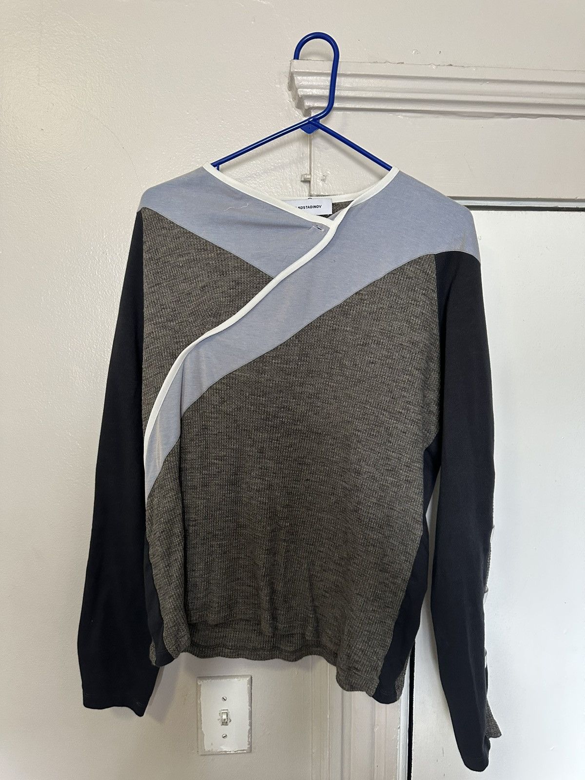 Kiko Kostadinov Remus Top Jersey Ash Grey / Powder | Grailed Kiko Kostadinov Remus Top Jersey Ash Grey / Powder | Grailed