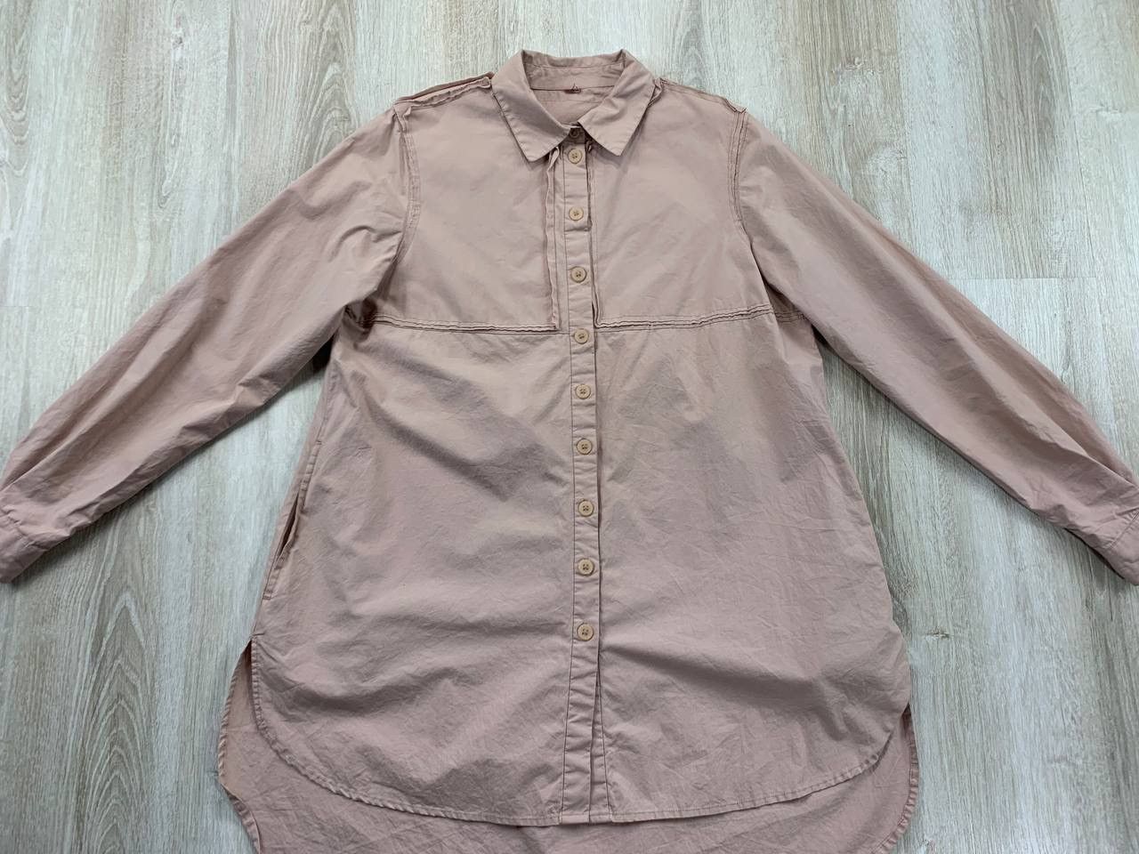 Japanese Brand Womens dress cardigan Ewa i Walla Size M/L Color Pink Size M / US 6-8 / IT 42-44 - 2 Thumbnail