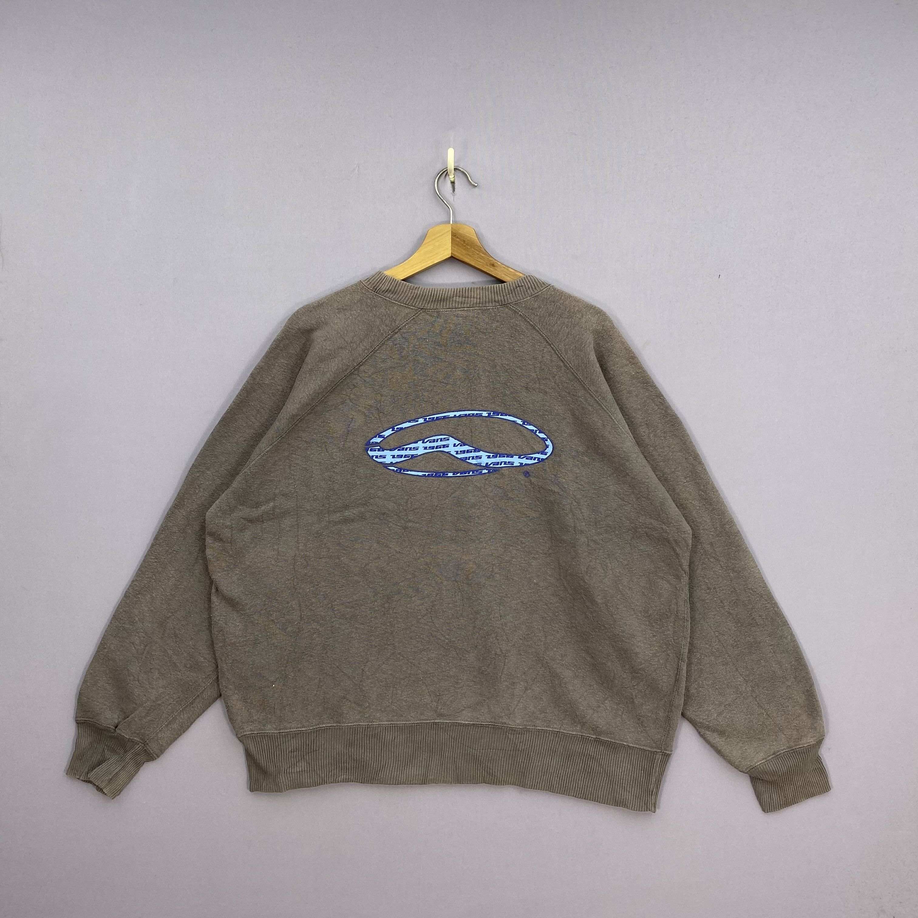 Vans Vintage 90s Vans Sweater Skateboarding Sweatshirt Jumper Size US L / EU 52-54 / 3 - 2 Thumbnail