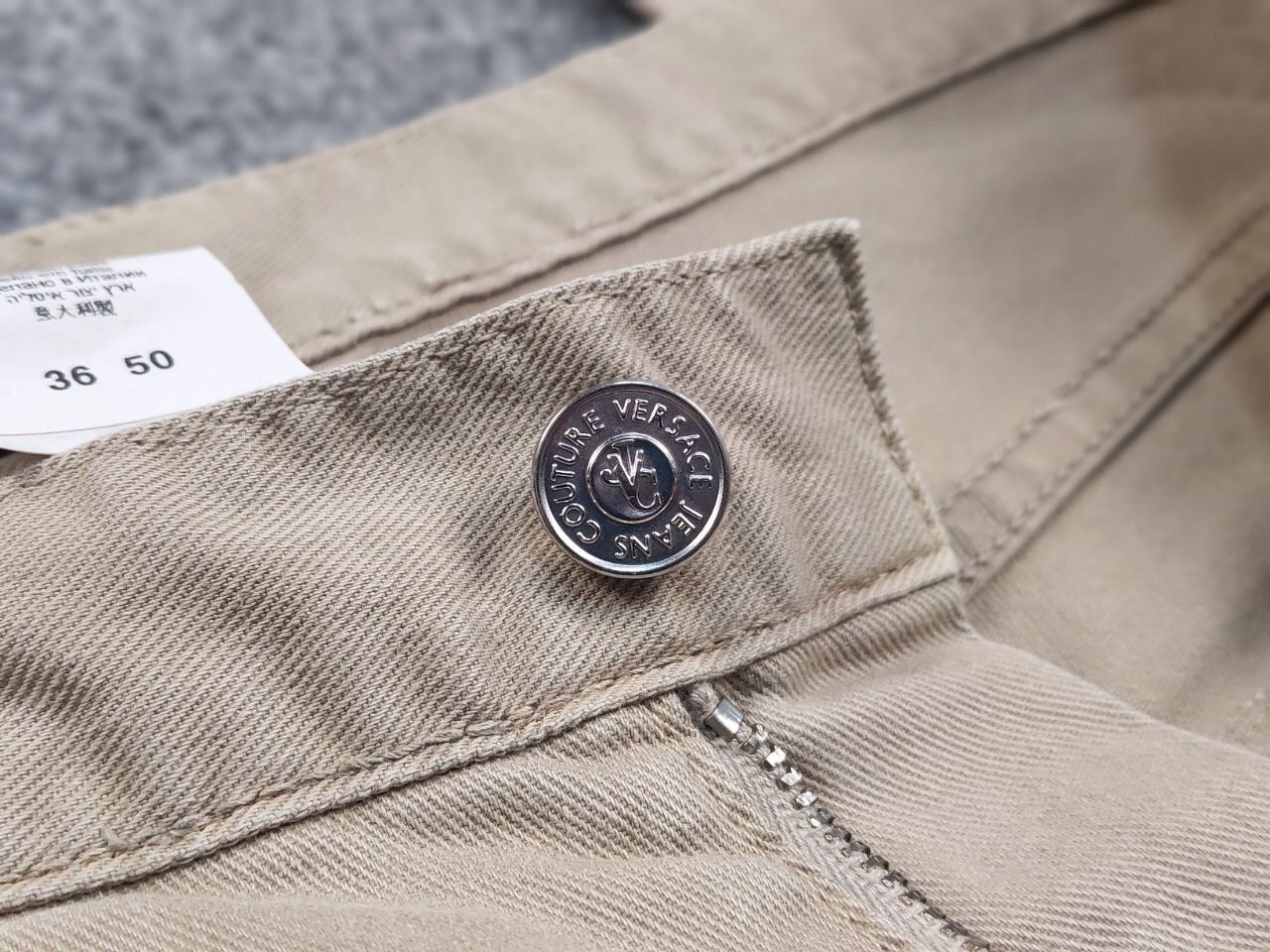 Versace Vintage 90' Versace Jeans Couture Classic Trouser Pants Size US 34 / EU 50 - 15 Thumbnail
