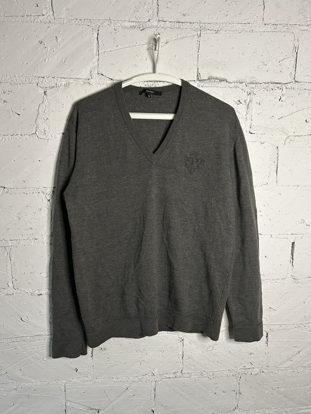 Gucci Gucci merino wool sweater Size US XL / EU 56 / 4 - 1 Thumbnail