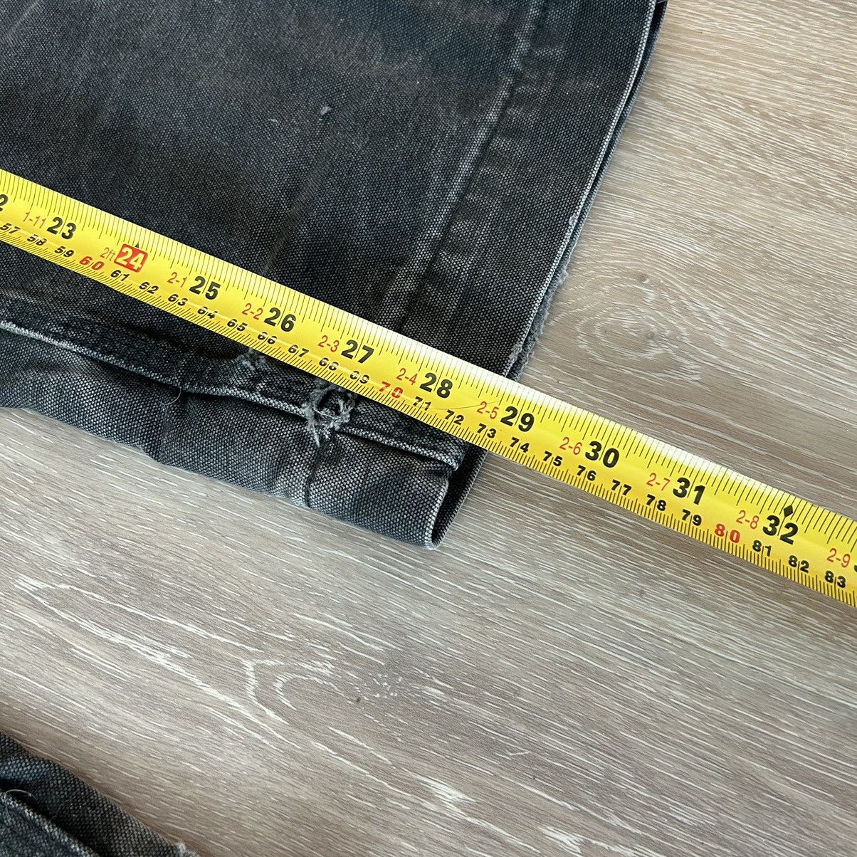 Carhartt × Vintage Faded Black Carhartt Double knee pants Size 28" / US 6 / IT 42 - 9 Thumbnail