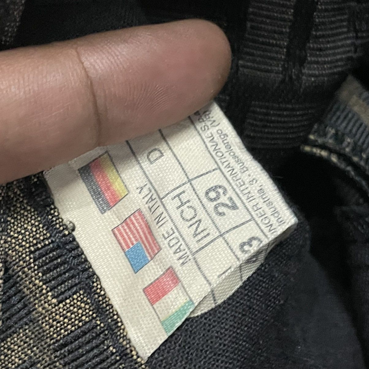 Fendi Fendi monogram jeans Size 29" - 8 Thumbnail