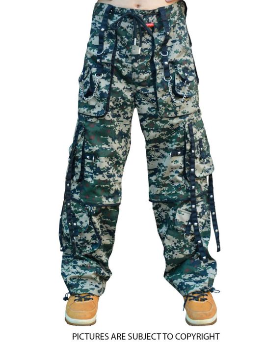 Streetwear Green Camo Cargo Pant Grailed