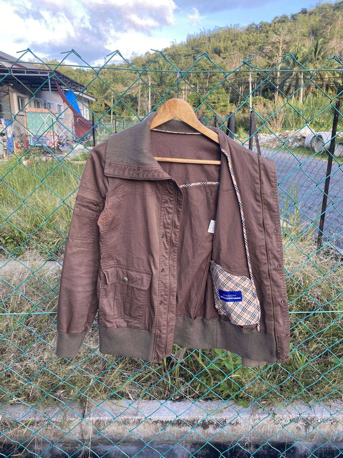 Burberry × Vintage Burberry Blue Label Jacket Size S / US 4 / IT 40 - 3 Thumbnail