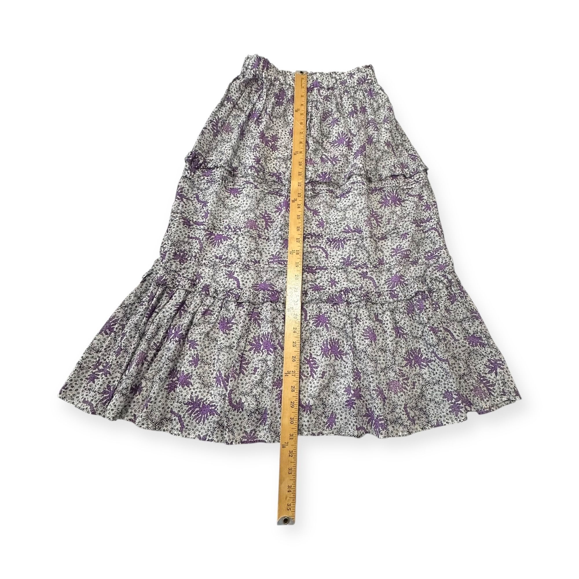 Isabel Marant Etoile Isabel Marant Étoile Diya Skirt Ecru Lilac FR34 XS NWT $455 Size 25" / US 0 / IT 36 - 11 Thumbnail