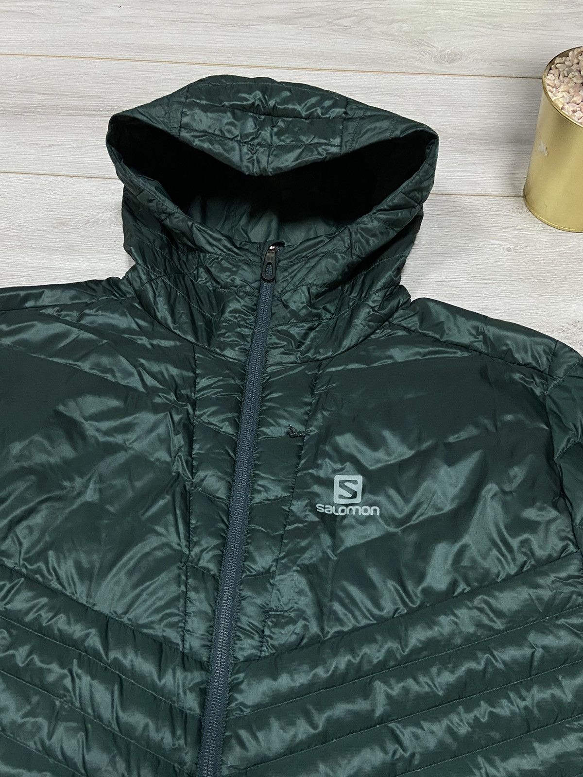 Salomon Salomon puffer zip jacket quilted Size US L / EU 52-54 / 3 - 2 Thumbnail