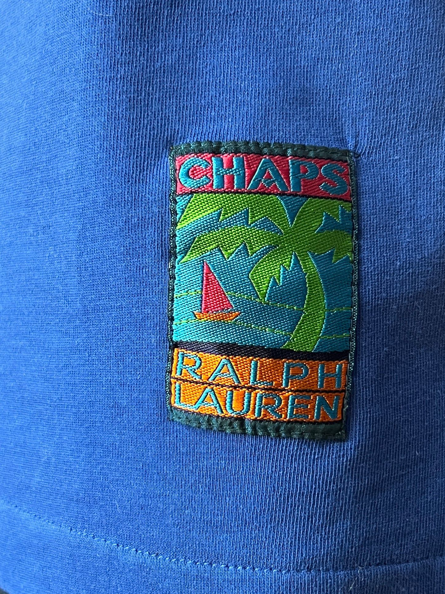 Chaps Ralph Lauren × Vintage 90s Chaps Ralph Lauren Vintage Men's Polo Shirt - S Size US S / EU 44-46 / 1 - 6 Thumbnail
