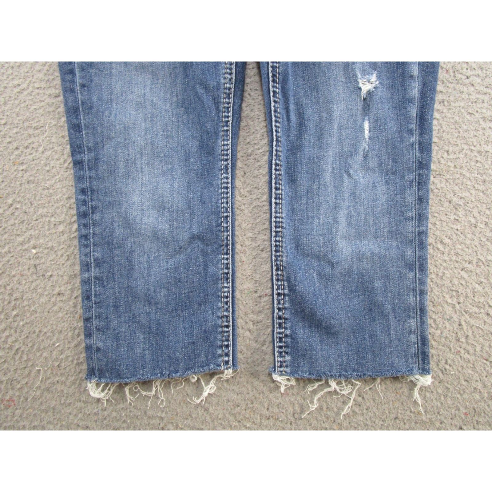 Silver Jeans Co. Silver Jeans Co Avery Skinny Blue Denim Jeans Size 29 Women Stretch 5-Pocket Size 29" - 2 Thumbnail