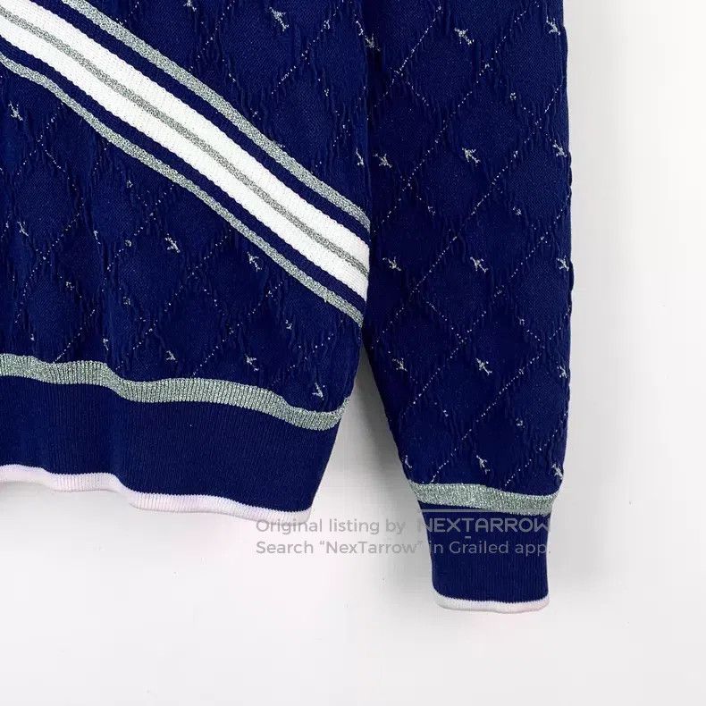 Chanel Chanel Airport Series Dark Blue Asymmetrical Striped Desig Size XXS / US 00 / IT 34 - 4 Thumbnail