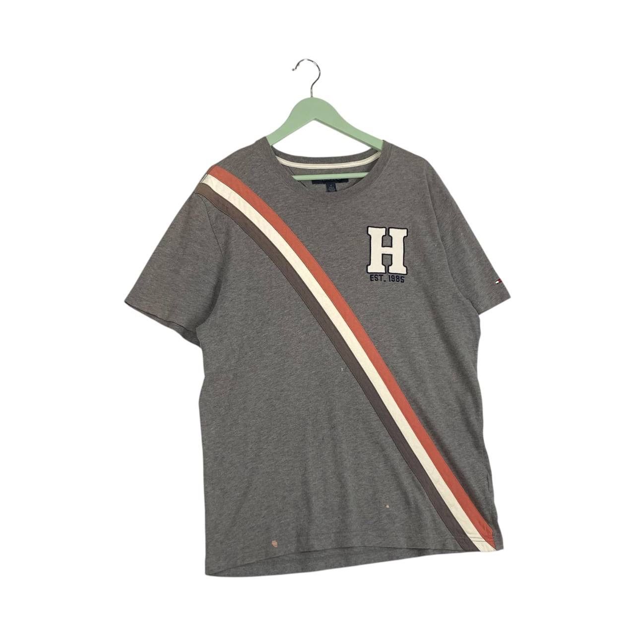 Tommy Hilfiger Vintage T-Shirt Grey Tommy Hilfiger shirt Size US M / EU 48-50 / 2 - 10 Thumbnail