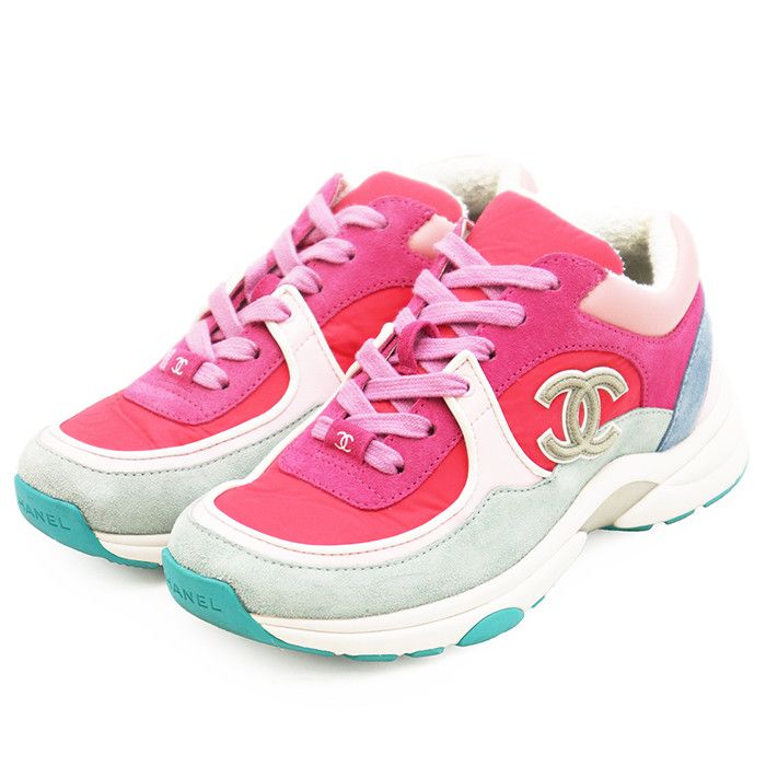 Chanel Chanel Chanel Leather Sneakers Leather Shoes G34360 DUTY FREE for USA Size ONE SIZE - 1 Thumbnail