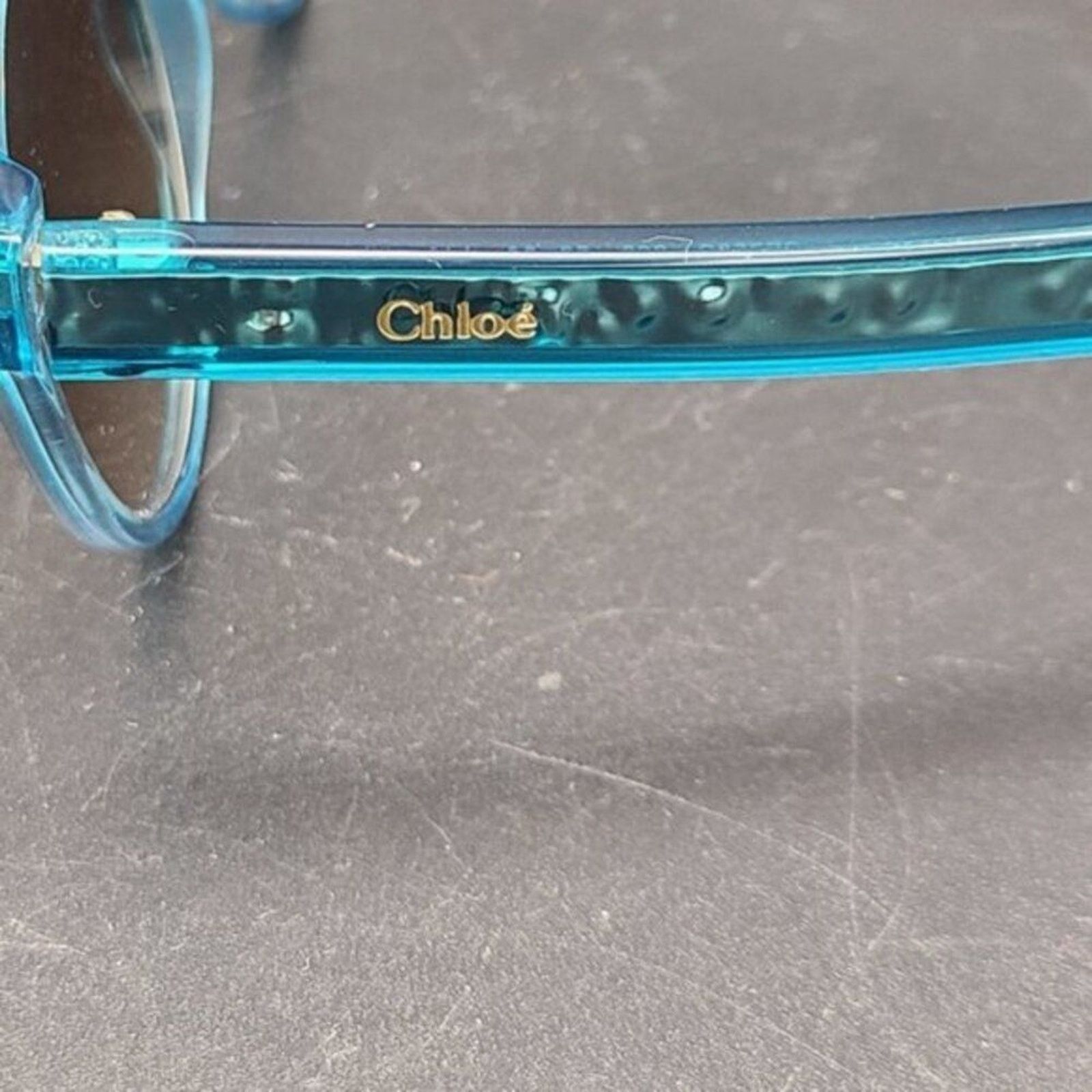 Chloe Chloe Azure Round Sunglasses 52mm Frame Size ONE SIZE - 7 Thumbnail