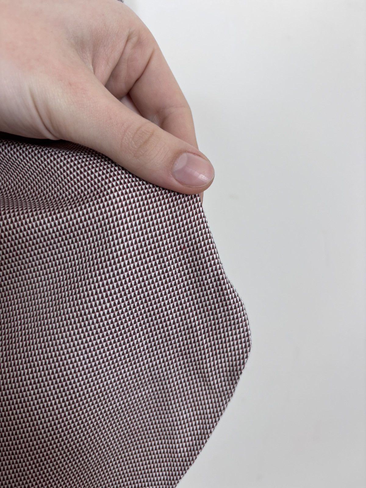Ermenegildo Zegna Ermenegildo Zegna Men’s Tailored Fit Button Up Dress Shirt Size US M / EU 48-50 / 2 - 6 Thumbnail