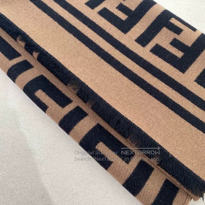 Fendi Fendi size 180*35cm Wool scarf Size ONE SIZE - 4 Thumbnail