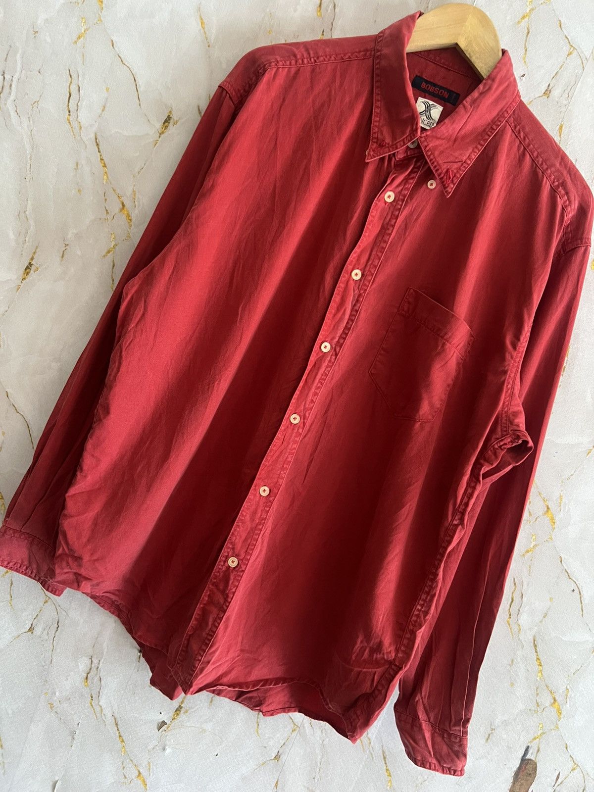Japanese Brand 🔥 Vintage Bobson Button-Up Shirt Size US XL / EU 56 / 4 - 7 Thumbnail