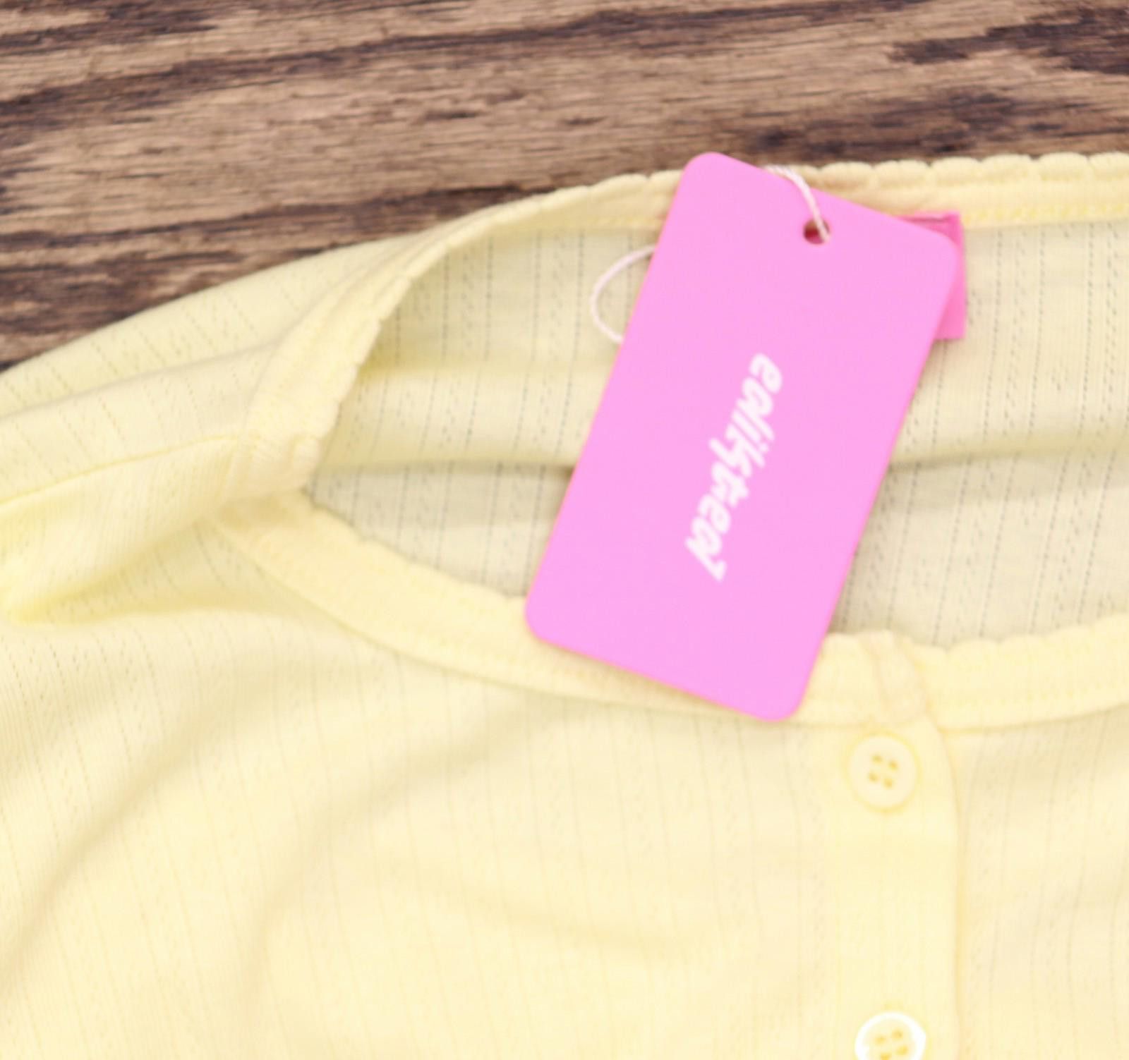Other Nwt Edikted Up Pointelle Top 9a-9c17-8ca9fc851ed1 Yellow L Size L / US 10 / IT 46 - 3 Thumbnail