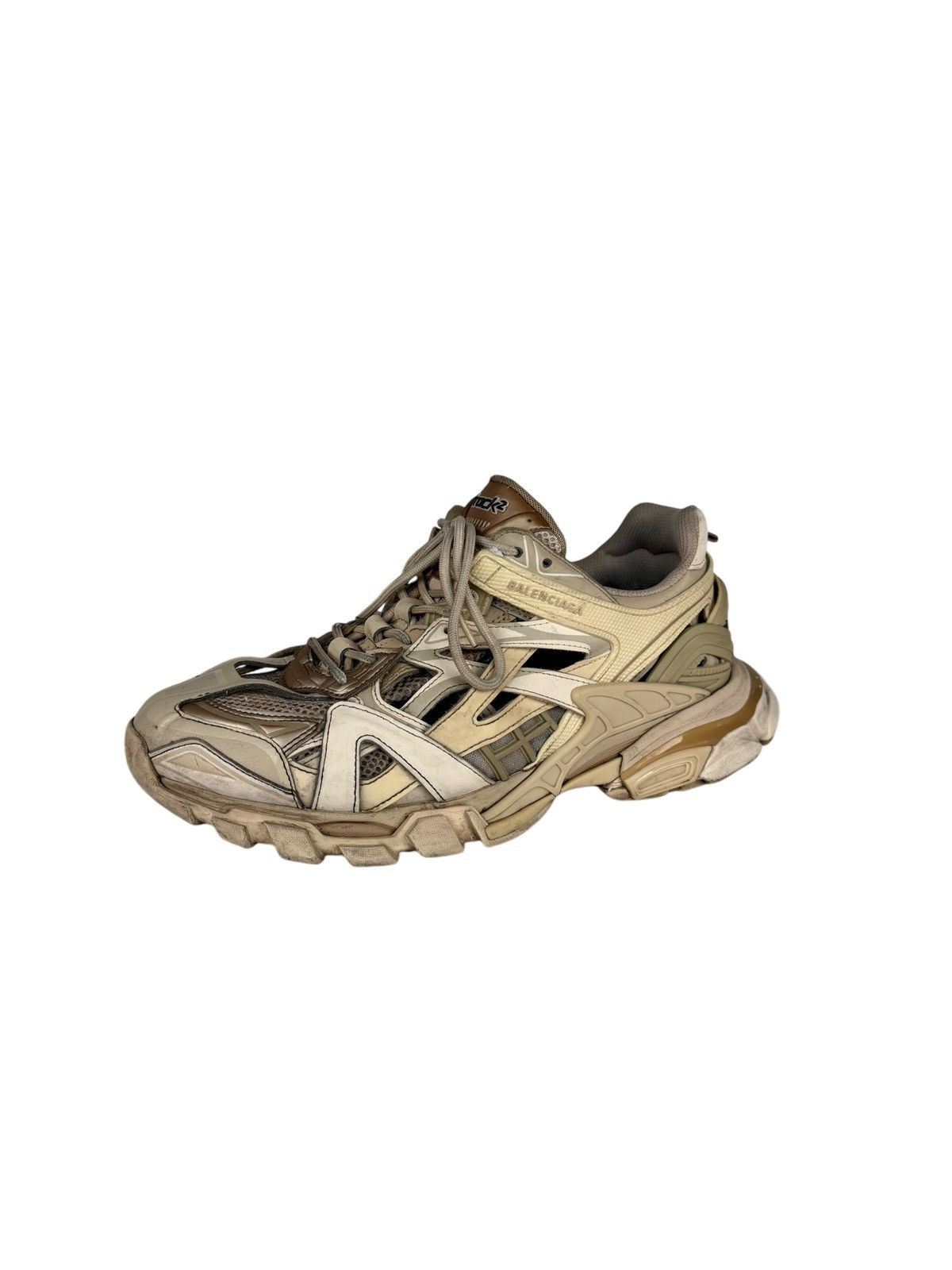 Balenciaga Balenciaga Track 2 in Cream Size US 11 / EU 44 - 4 Thumbnail
