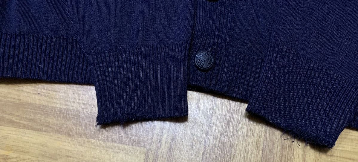 Paul & Shark × Vintage Paul And Shark Yachting Cardigan Mens Large Navy Blue Size US L / EU 52-54 / 3 - 12 Thumbnail