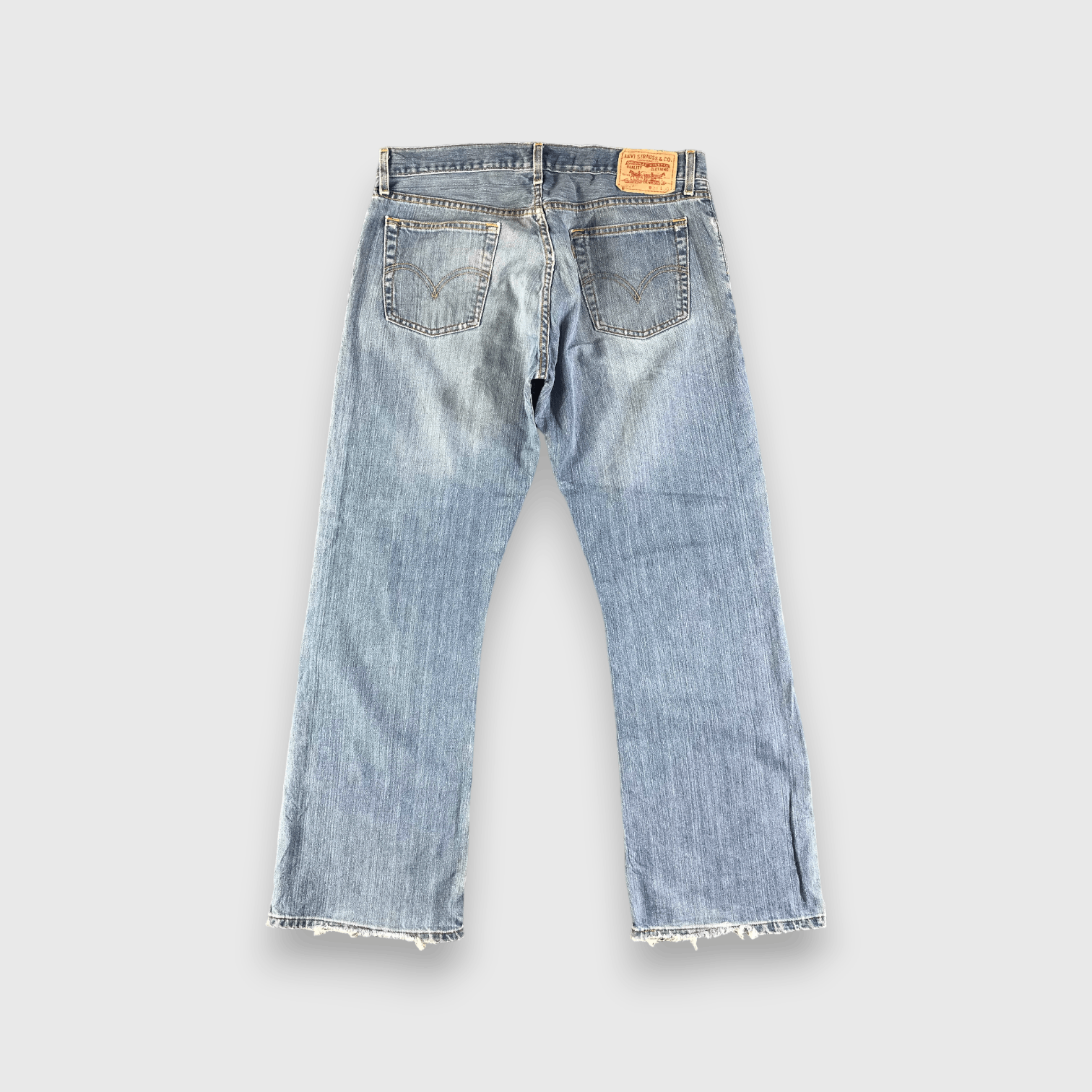 Levi's Vintage Blue Wash Levis 527 Jeans-J3062 Size US 35 - 2 Thumbnail