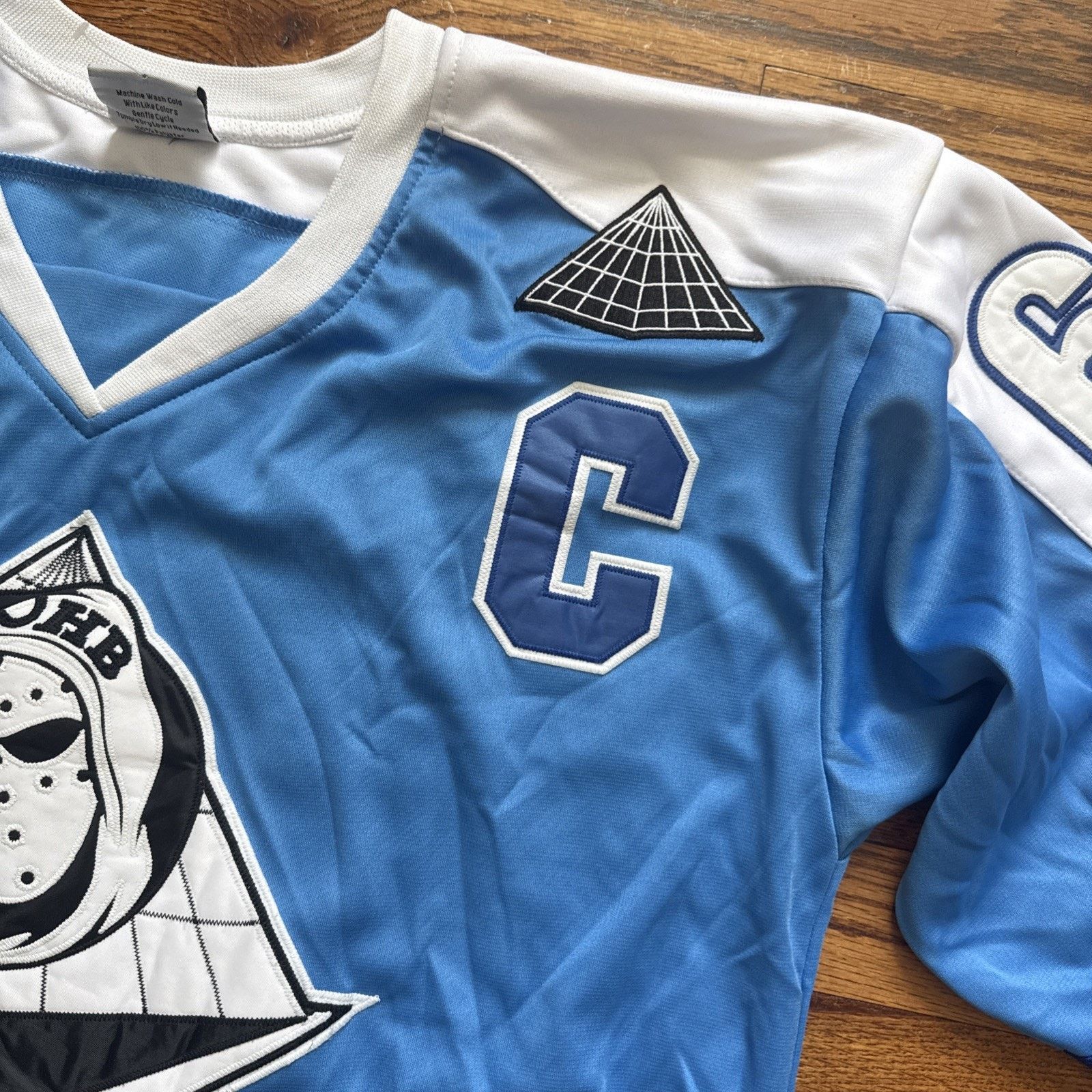 Black Pyramid Black Pyramid Hockey Jersey Embroidered And Patchwork Size US M / EU 48-50 / 2 - 3 Thumbnail