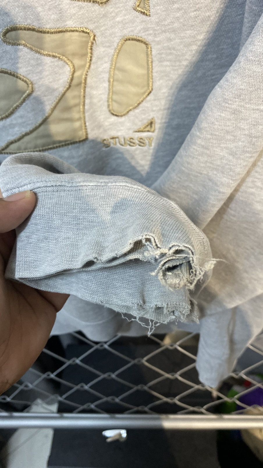 Japanese Brand ‼️NEED GONE‼️ VINTAGE STUSSY 00's SWEATSHIRT BOXY GREY MEDIUM Size US M / EU 48-50 / 2 - 9 Thumbnail