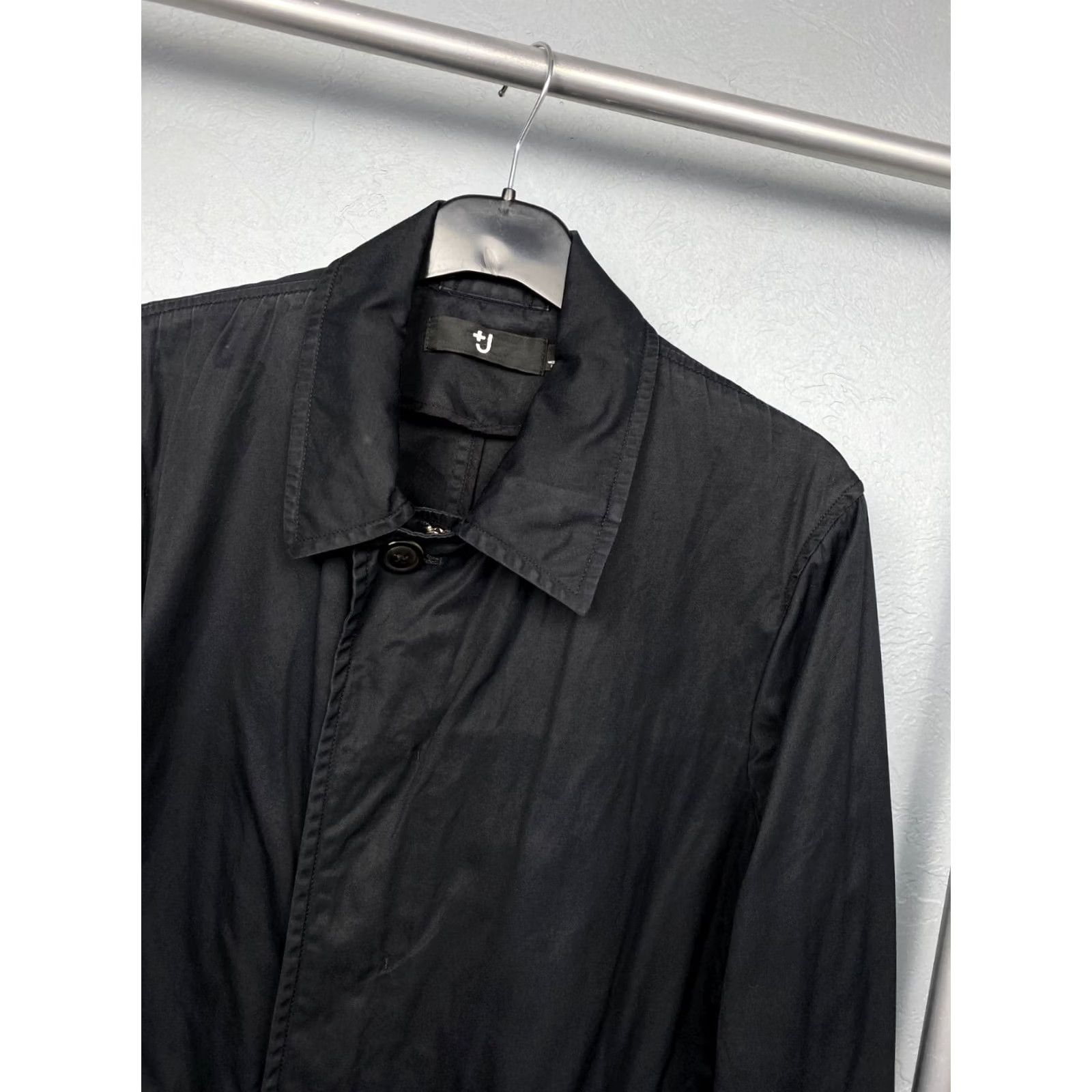 Jil Sander Uniqlo x Jil Sander Vintage Mens Trench Coat Jacket Size S Navy Blue Trench Coat Mens S - 90s style - Jacket Size US S / EU 44-46 / 1 - 2 Thumbnail