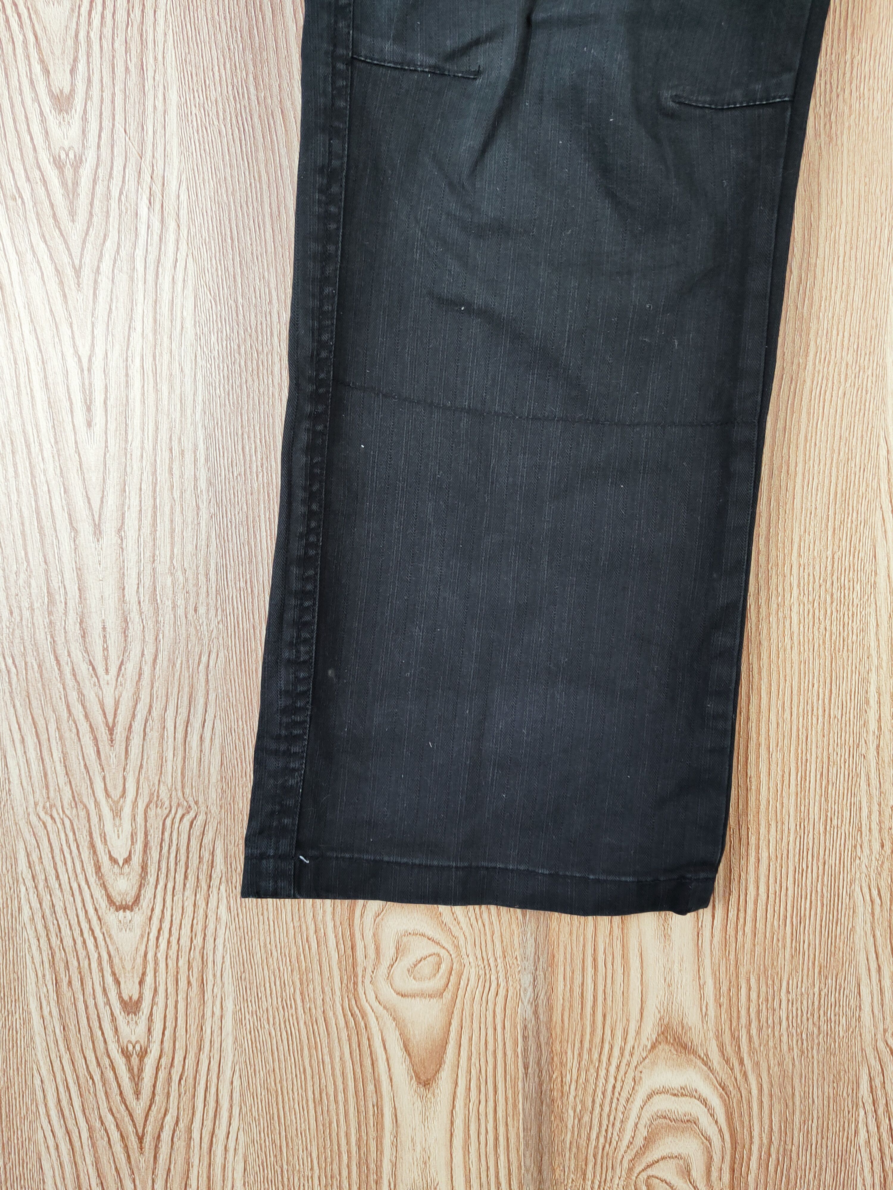 Pazzo Denim Store Black Multipocket Cargo Pants #W203