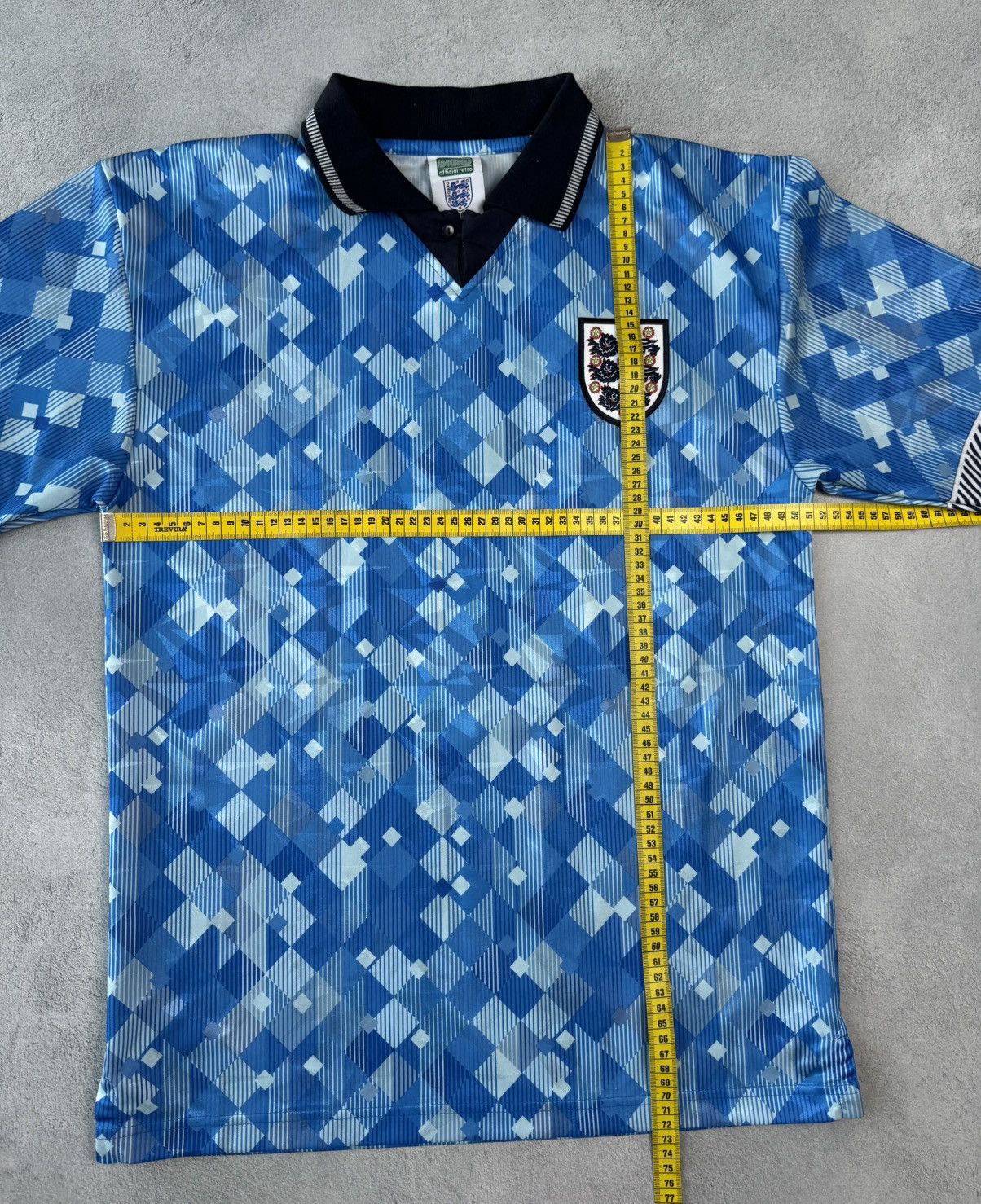 Vintage England 1990 Third Football Shirt Soccer Jersey Size US M / EU 48-50 / 2 - 10 Thumbnail