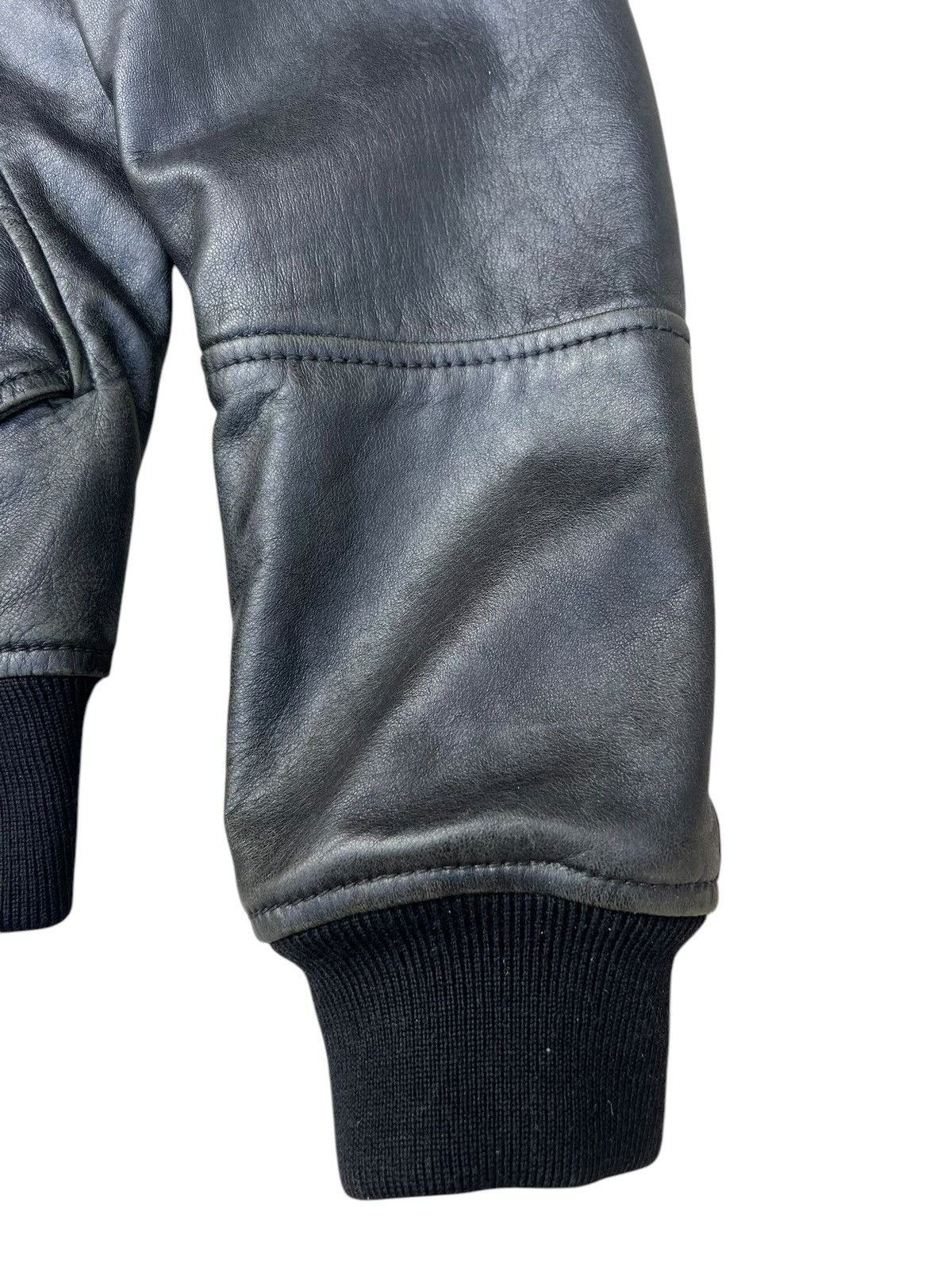 Valentino Valentino Patina Lambskin Leather Bomber Jacket Size US S / EU 44-46 / 1 - 10 Thumbnail