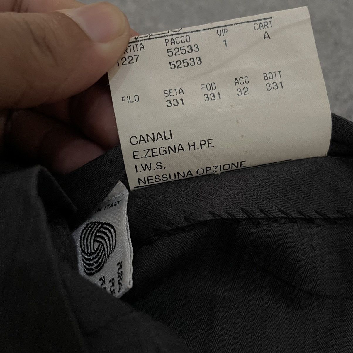 Japanese Brand Canali Black Wool Pleated Trouser Balenciaga Julius Style Size US 33 - 8 Thumbnail
