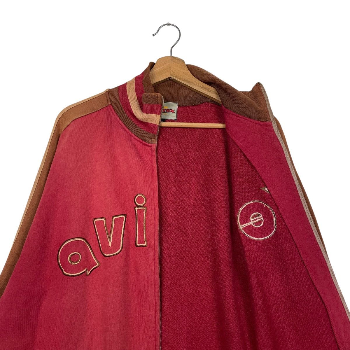 Avirex Vintage Avirex Big Logo Sweater Jacket Size US XL / EU 56 / 4 - 10 Thumbnail