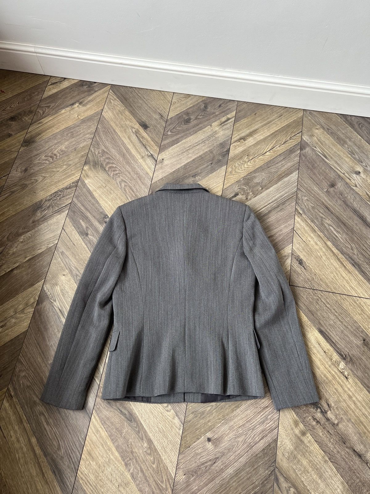 MAX&Co. Vintage Max&Co Womens Gray Wool Blend Suit Size M / US 6-8 / IT 42-44 - 12 Thumbnail