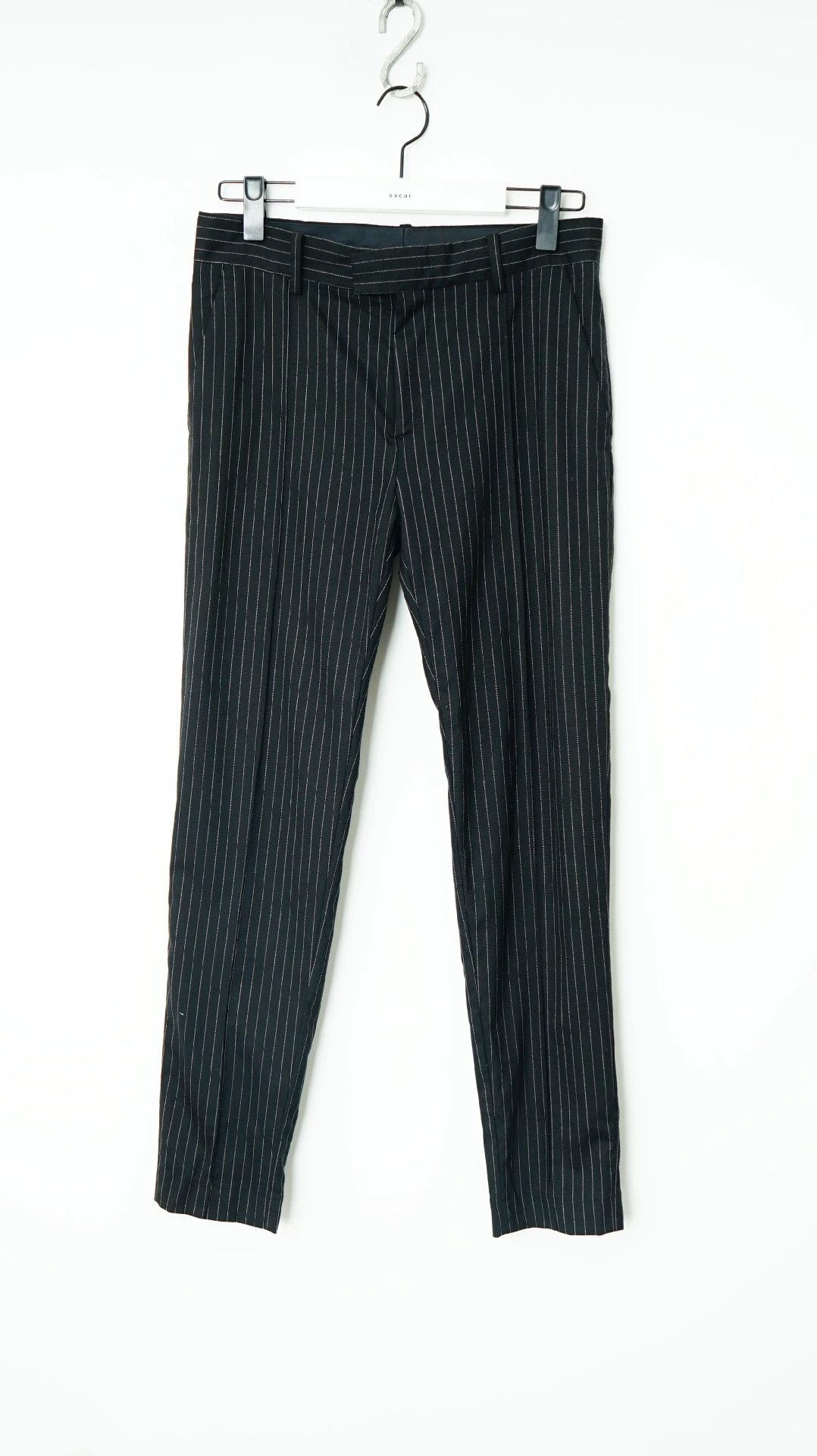 Undercover undercover Spring/Summer striped blend wool pants Size US 30 / EU 46 - 1 Thumbnail