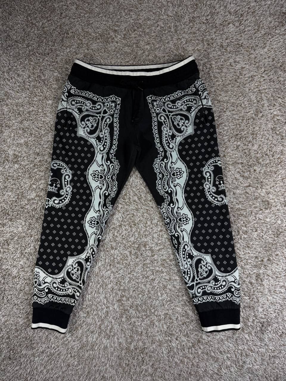 Dolce & Gabbana DOLCE & GABBANA Bandana Print Sweatsuit Set Size US XL / EU 56 / 4 - 14 Thumbnail