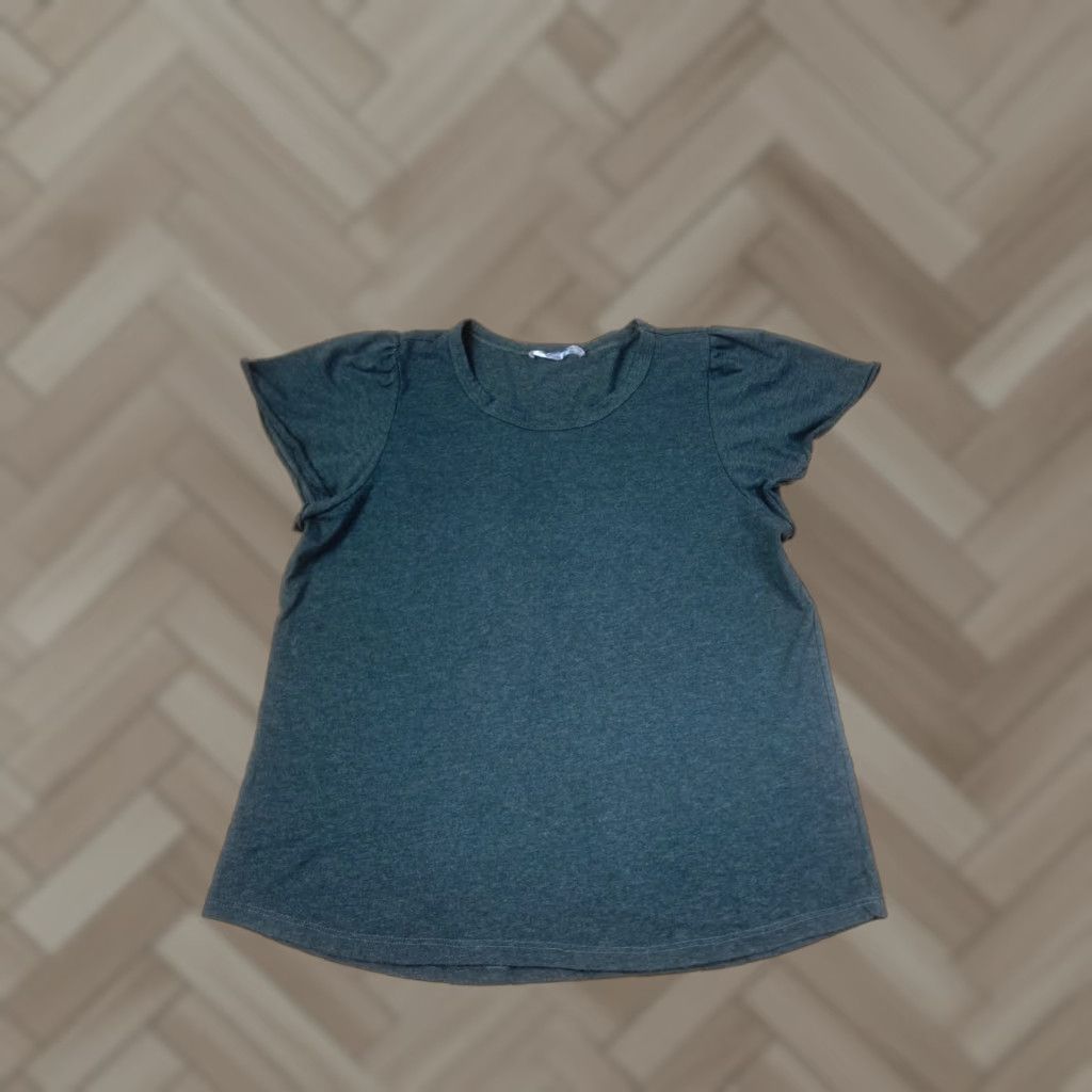 Vintage Philosophy Shirt Womens L Green Casual Short Sleeve Pullover #9338 Size L / US 10 / IT 46 - 1 Thumbnail