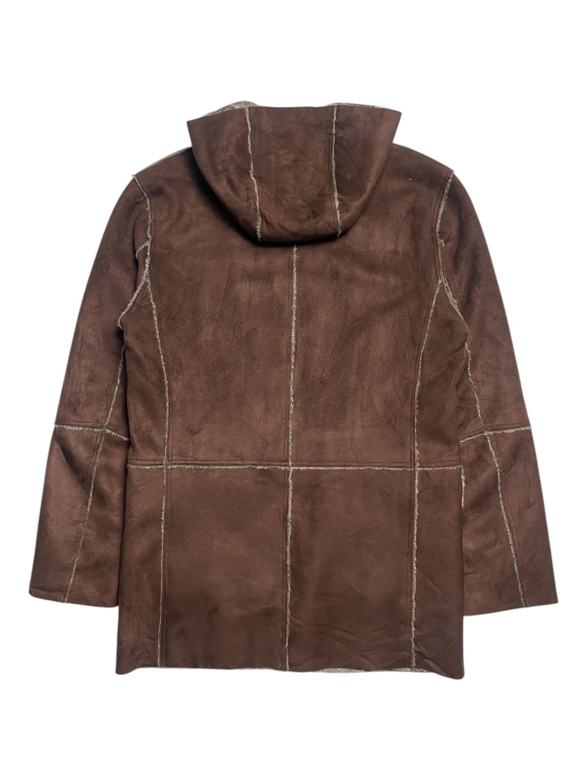 Tornado Mart 2000’s Tornado Mart - Faux Fur Leather Suede Jacket Size US L / EU 52-54 / 3 - 13 Thumbnail
