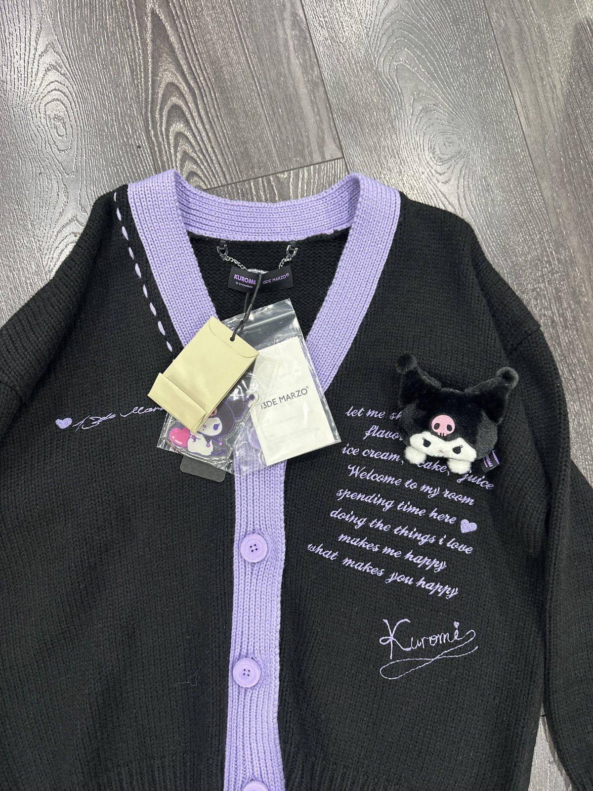 13DE MARZO 13DE MARZO x Kuromi Cardigan Size S / US 4 / IT 40 - 2 Thumbnail