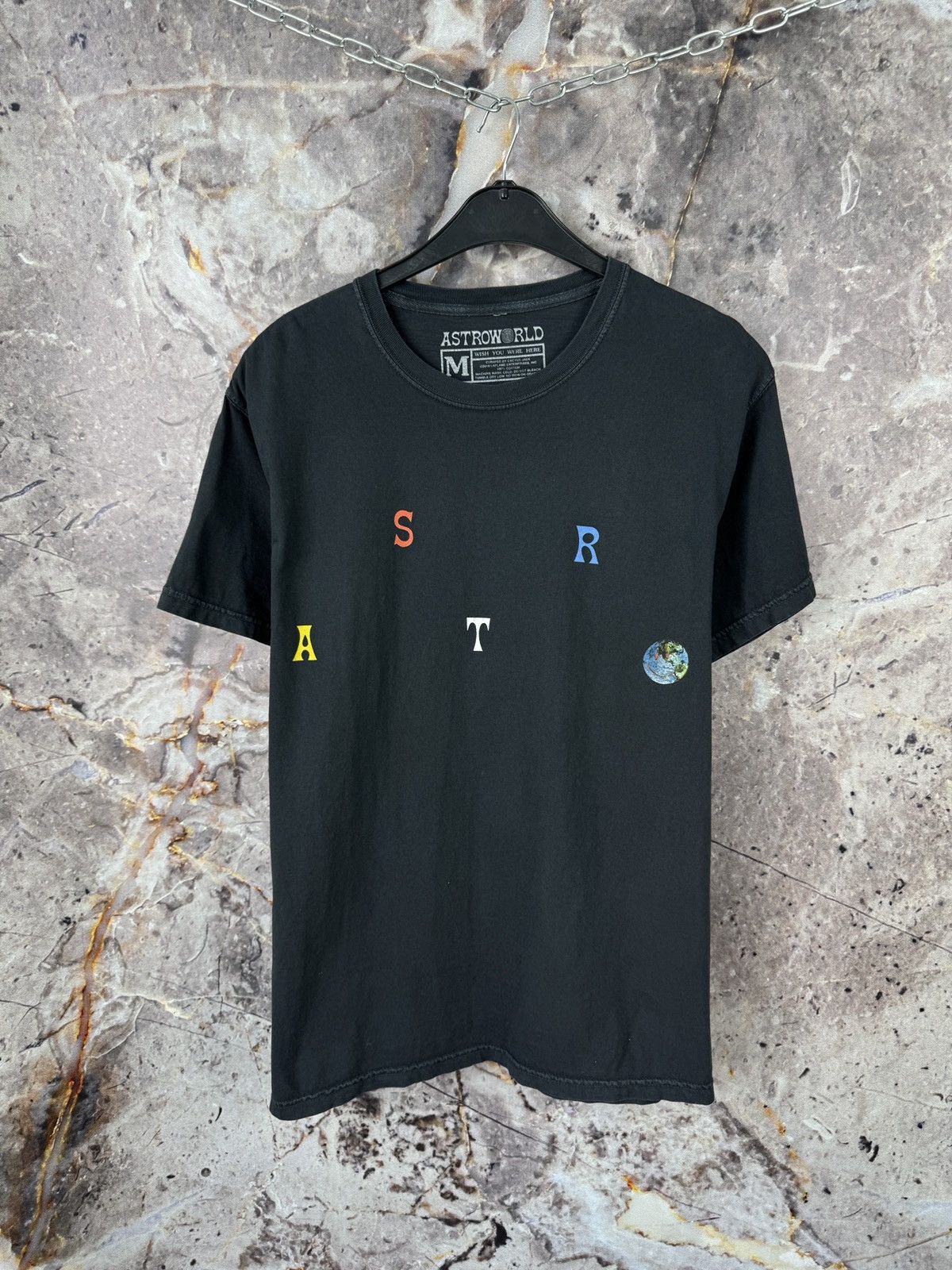 Travis Scott Men’s AstroWorld Travis Scott T-Shirt Music Streetwear SizeM Size US M / EU 48-50 / 2 - 1 Thumbnail