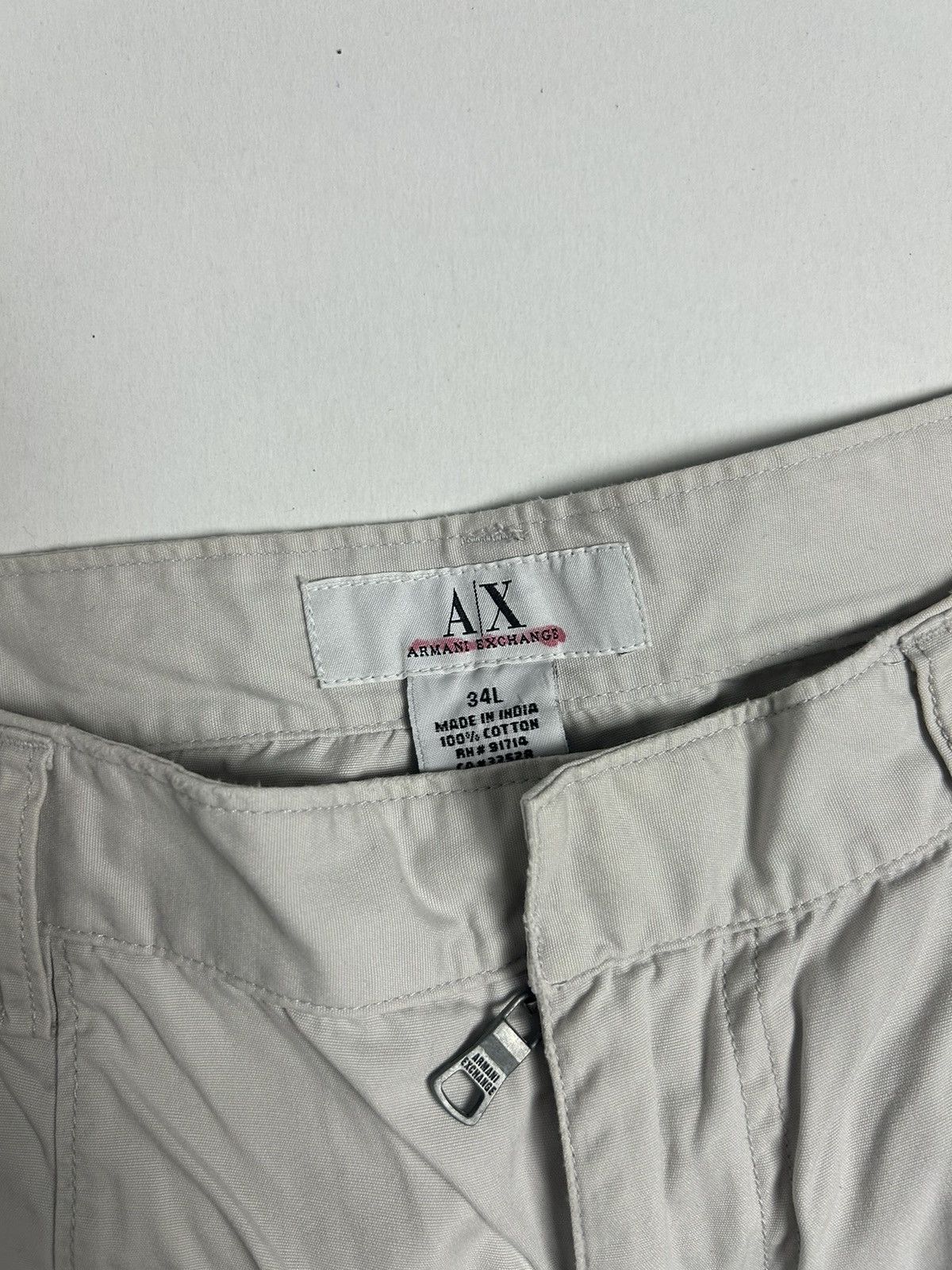 Armani Exchange × Vintage Vintage Y2K Armani Exchange Cargo Pants Size US 34 / EU 50 - 3 Thumbnail