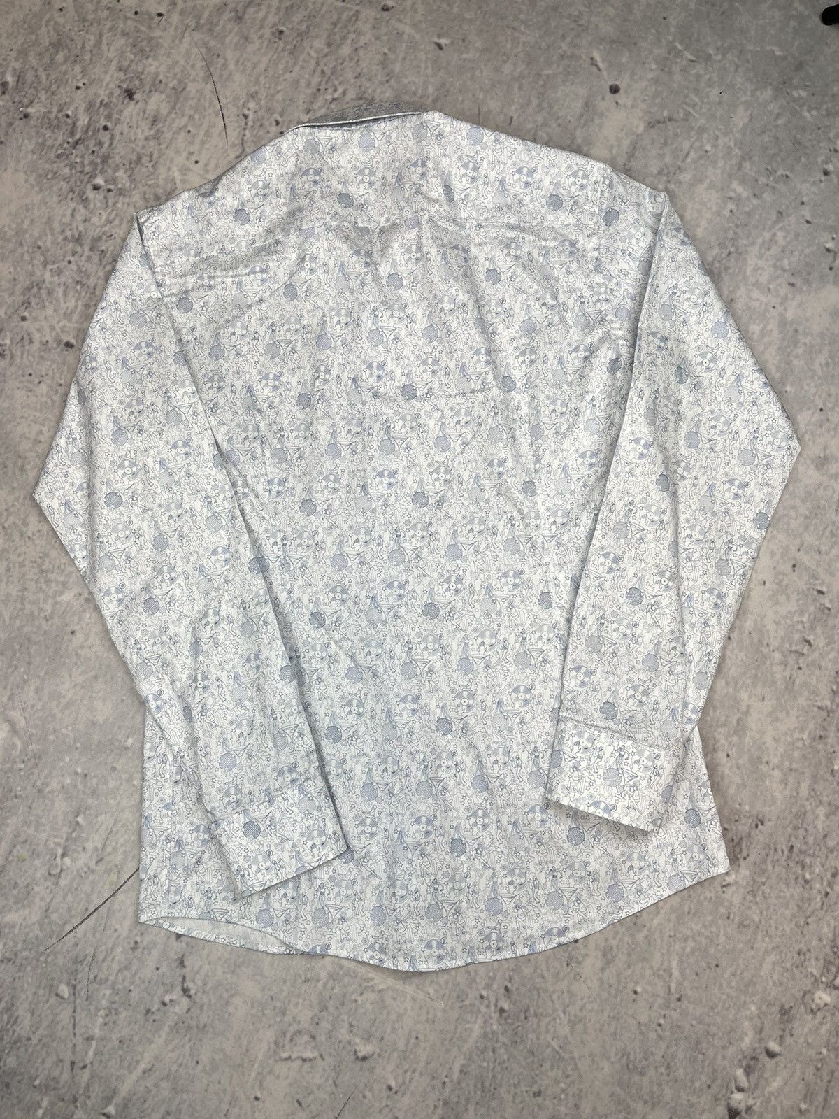 Eton × Vintage Luxury Eton Beautiful Shirt white multilogo Size US XL / EU 56 / 4 - 2 Thumbnail
