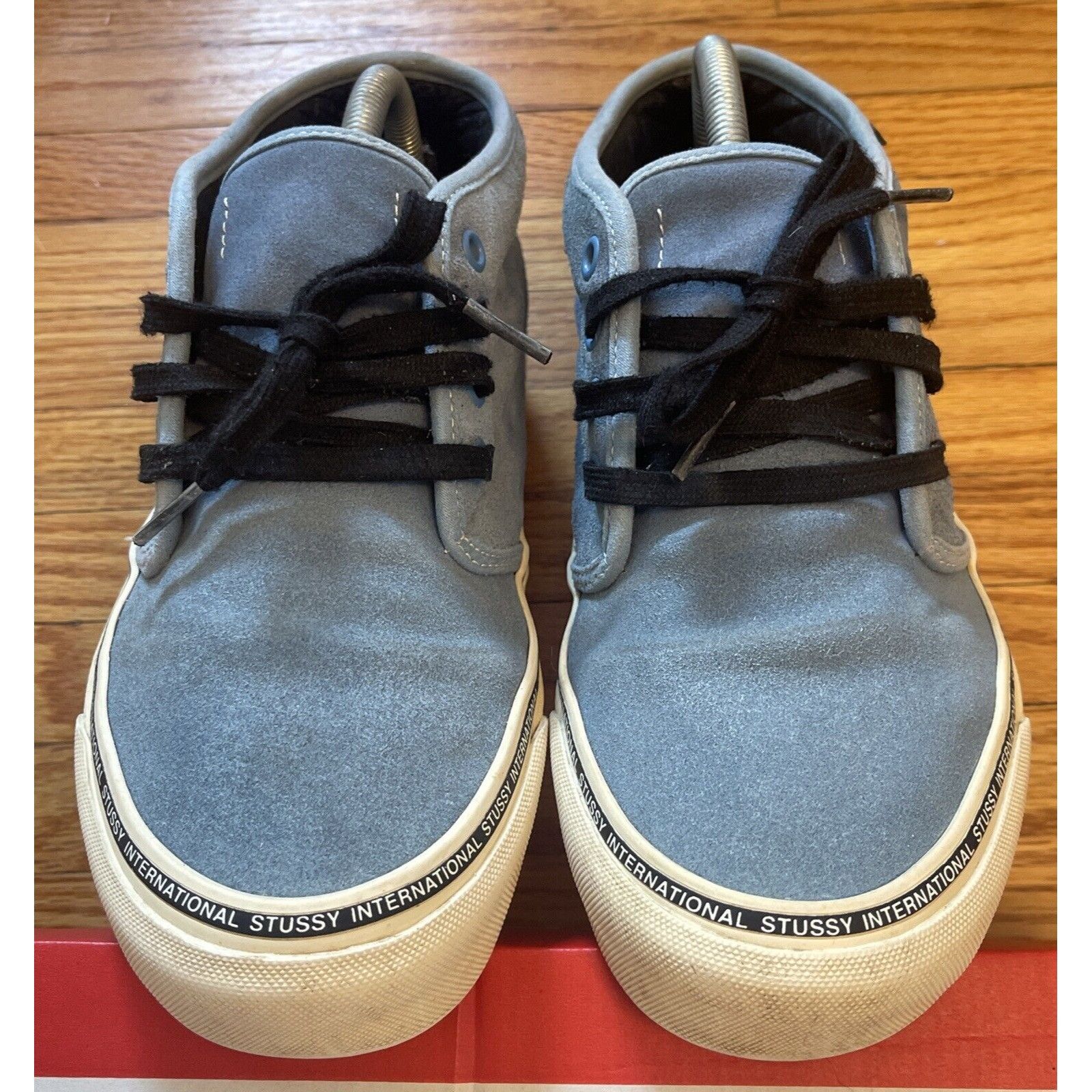 Stussy Mens Size 8 (W9.5) Stussy x Vans Chukka LX Skate Shoes Washe Size US 8 / EU 41 - 9 Thumbnail