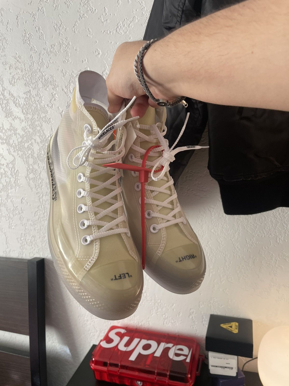 Converse × Off-White The ten Converse hi top all star Size US 8.5 / EU 41-42 - 23 Thumbnail