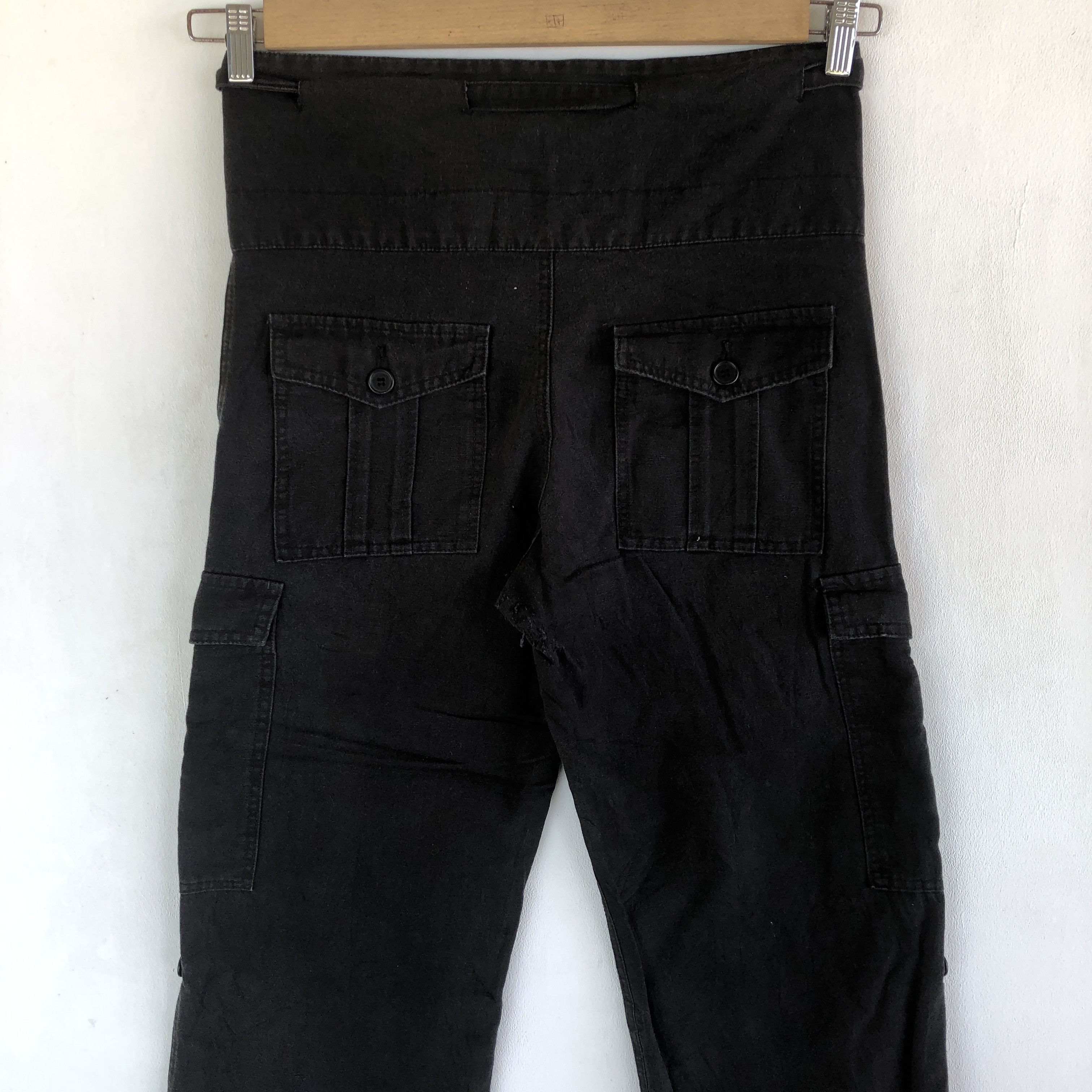 Japanese Brand Vintage Japanese Cargo Pants Multi Pocket Fatigue Trousers Size US 32 / EU 48 - 4 Thumbnail