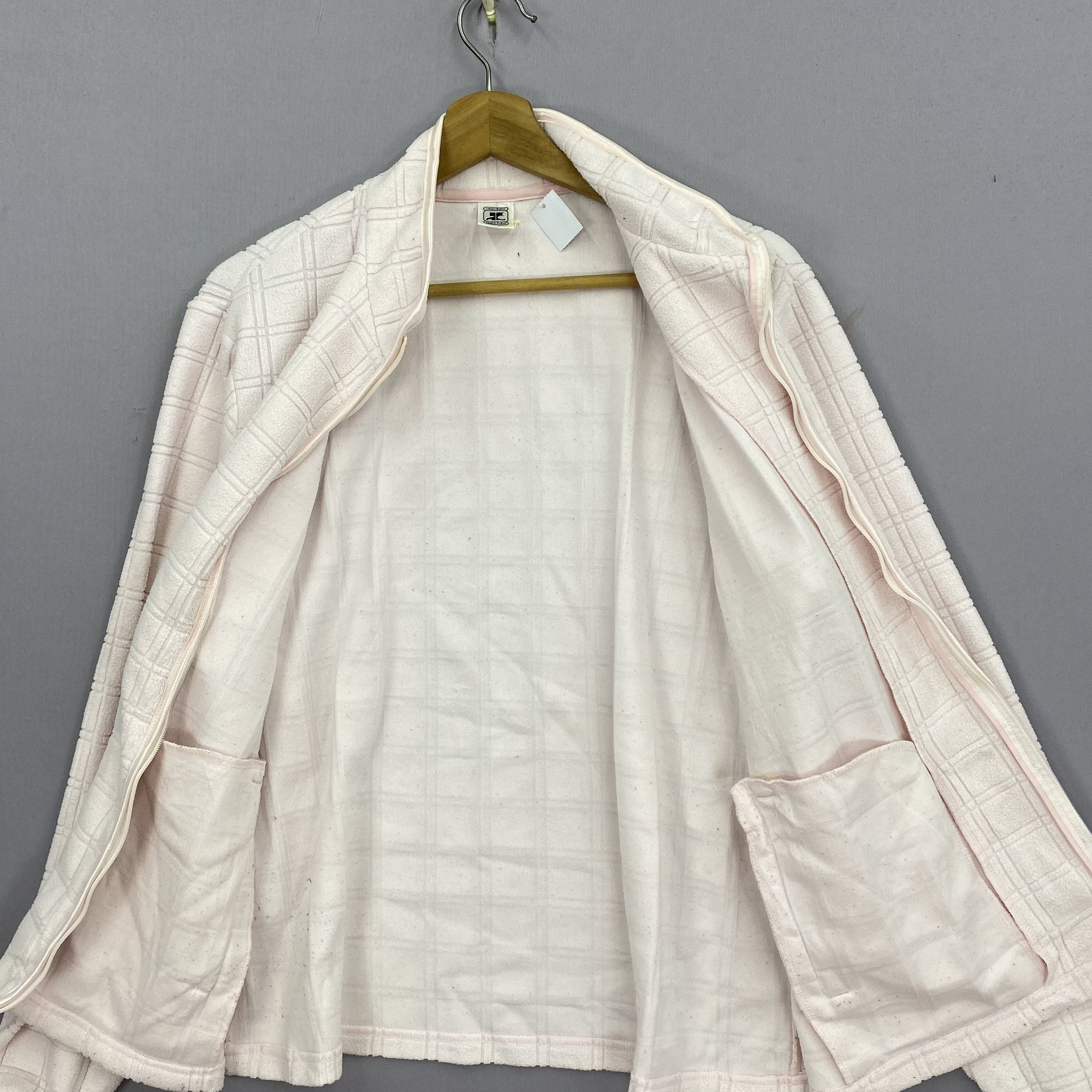 Courreges Vintage Courreges Sweater Zipper Sweatshirt Jumper Size US M / EU 48-50 / 2 - 3 Thumbnail
